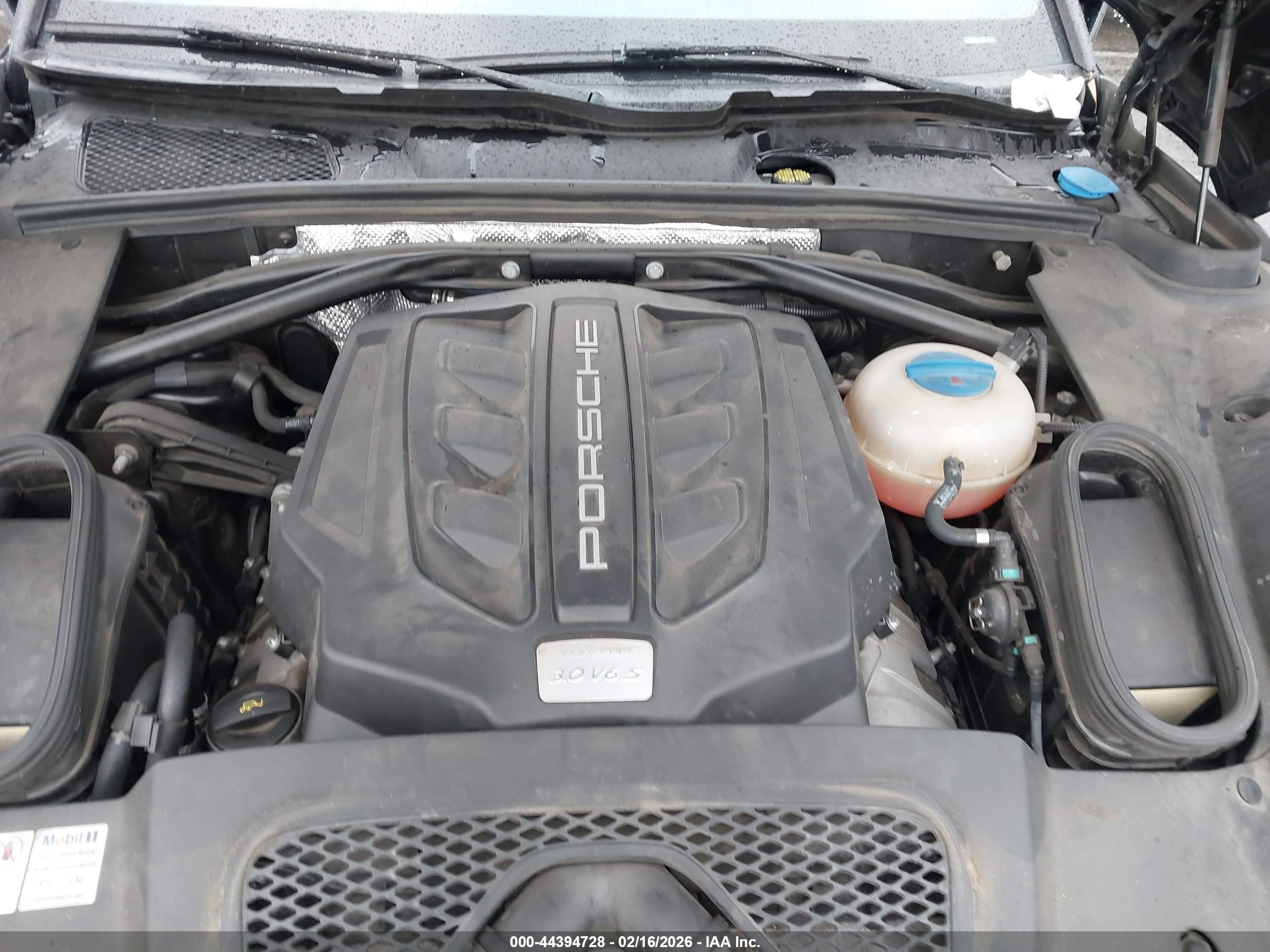 2015 Porsche Macan S Черный vin: WP1AB2A57FLB71693
