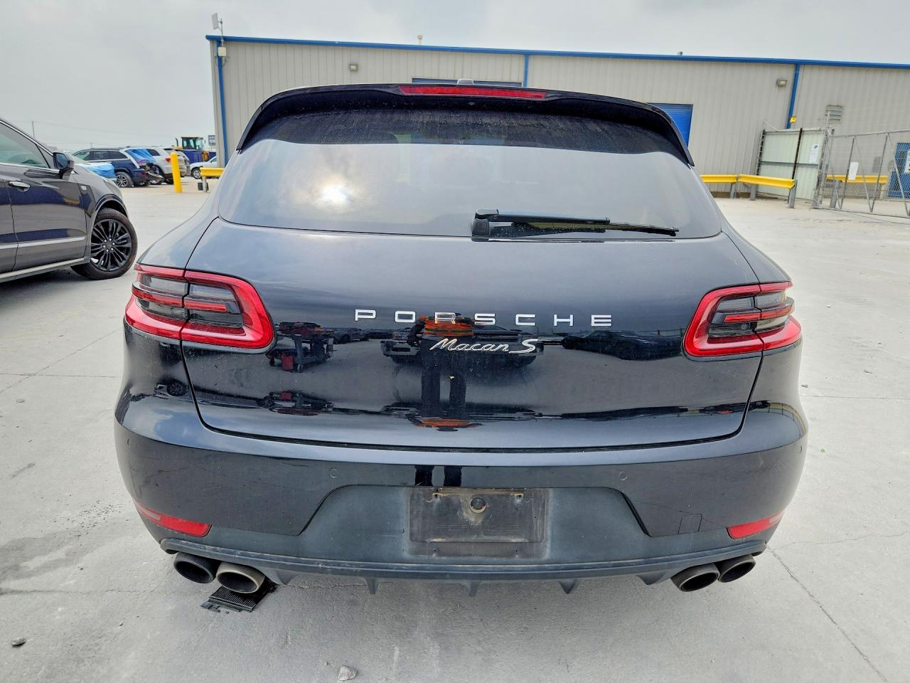 2016 Porsche Macan S Black vin: WP1AB2A57GLB52823