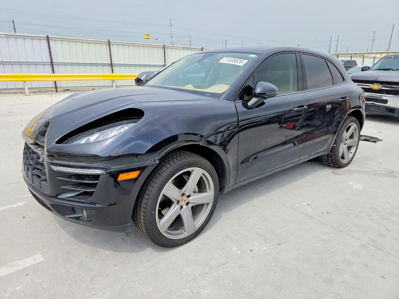 2016 Porsche Macan S Black vin: WP1AB2A57GLB52823