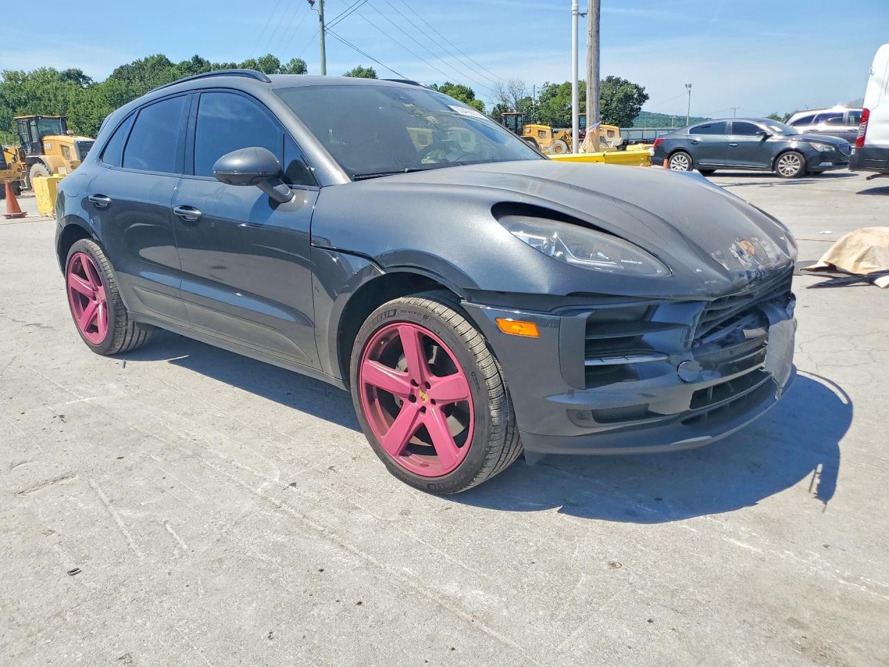 2021 Porsche Macan S Gray vin: WP1AB2A57MLB36309