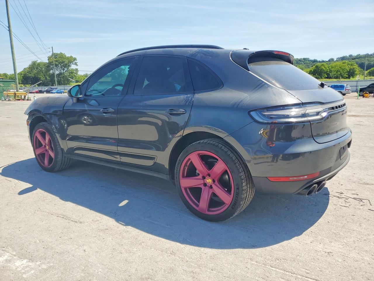 2021 Porsche Macan S Gray vin: WP1AB2A57MLB36309