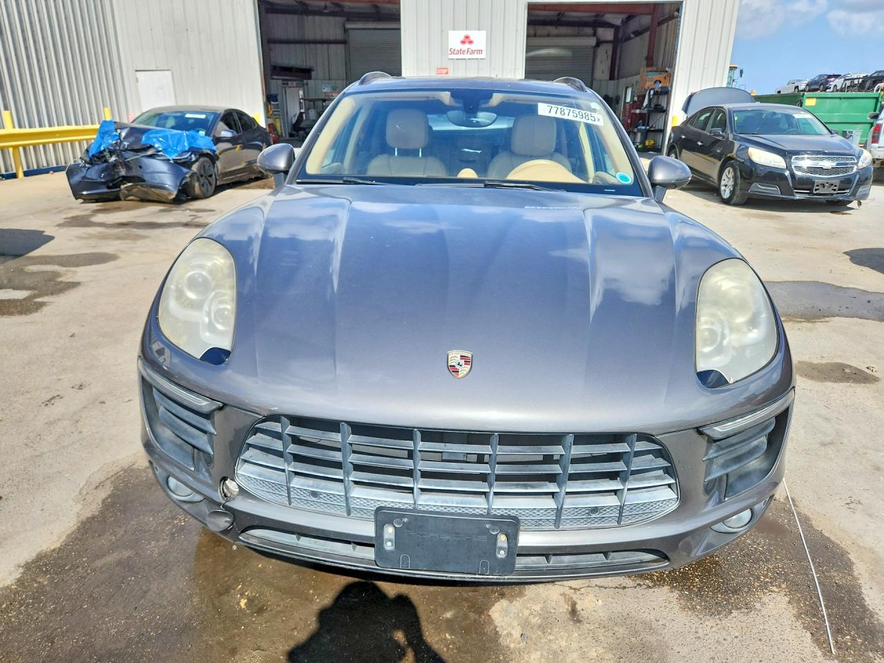 2015 Porsche Macan S Gray vin: WP1AB2A58FLB63523