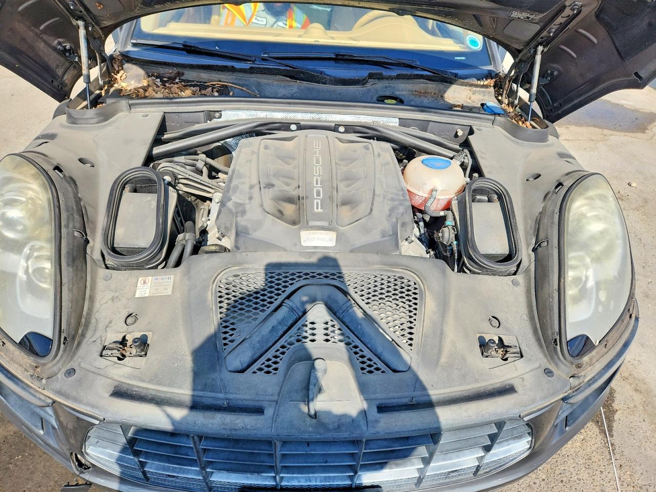 2015 Porsche Macan S Gray vin: WP1AB2A58FLB63523