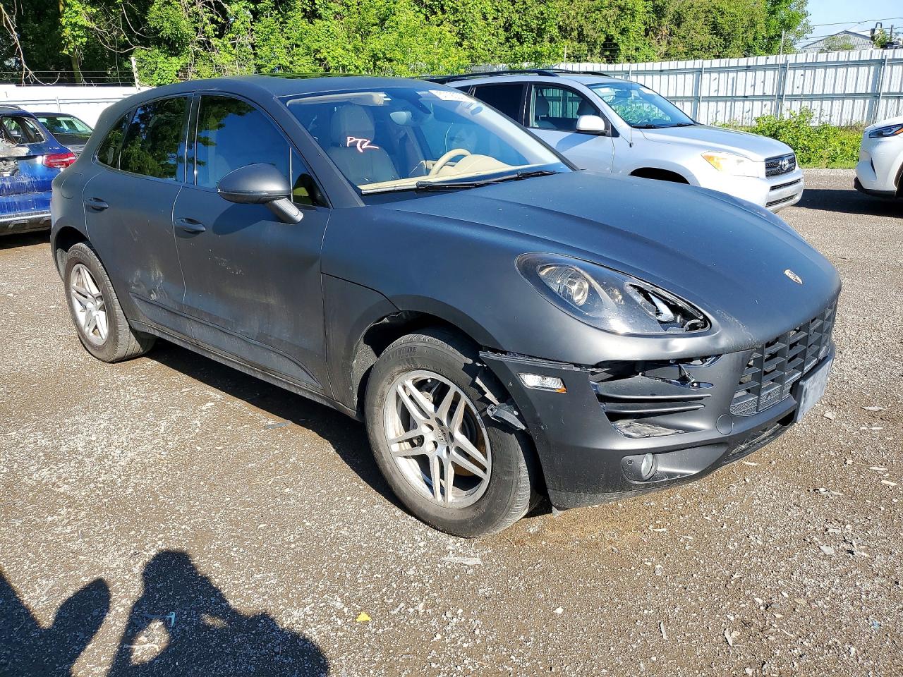 2015 Porsche Macan S Черный vin: WP1AB2A58FLB70228