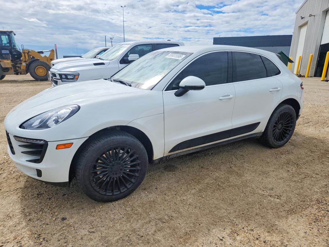 2015 Porsche Macan S White vin: WP1AB2A59FLB55396