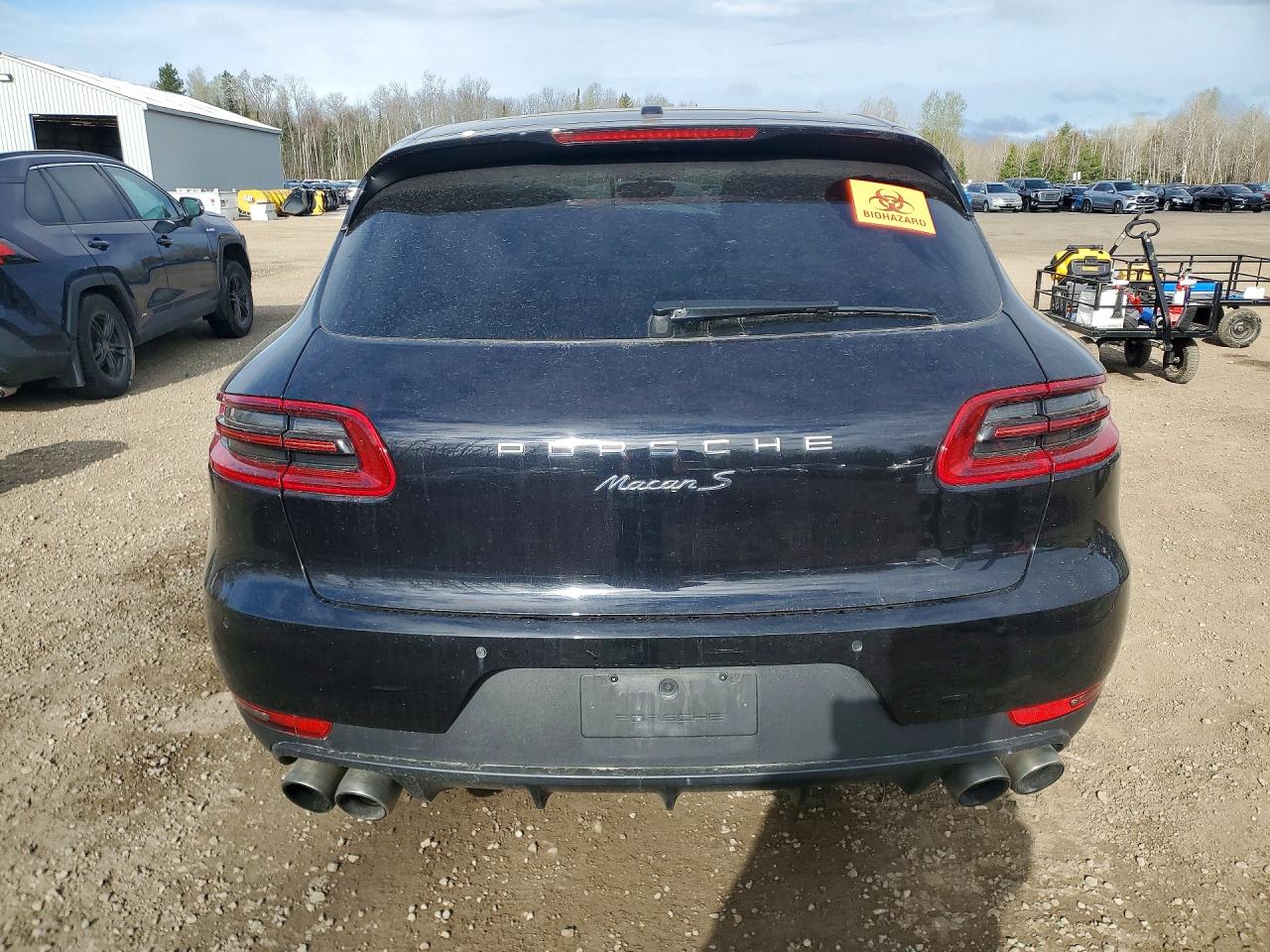 2017 Porsche Macan S Black vin: WP1AB2A59HLB14060
