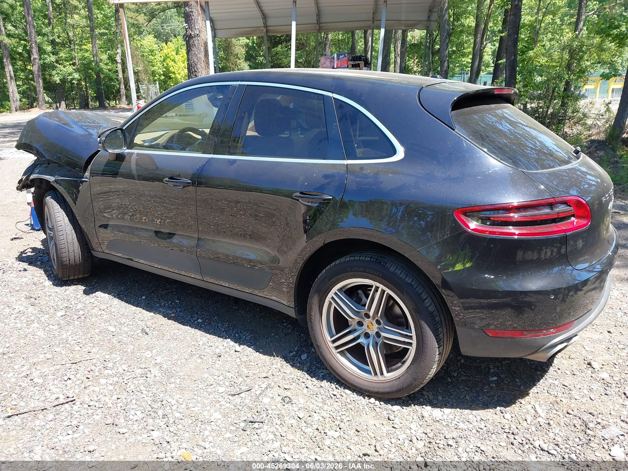 2015 Porsche Macan S Black vin: WP1AB2A5XFLB67279