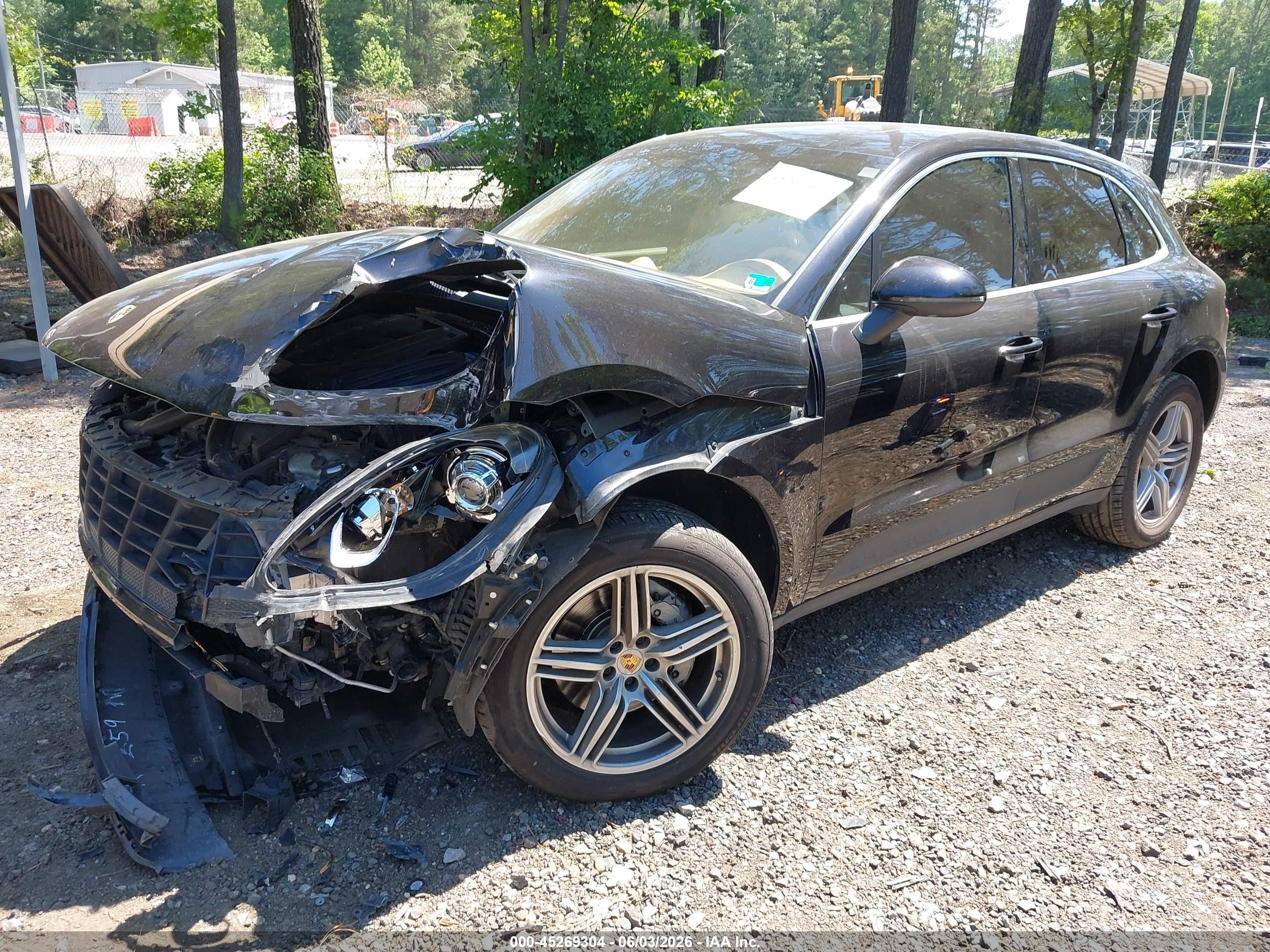 2015 Porsche Macan S Black vin: WP1AB2A5XFLB67279
