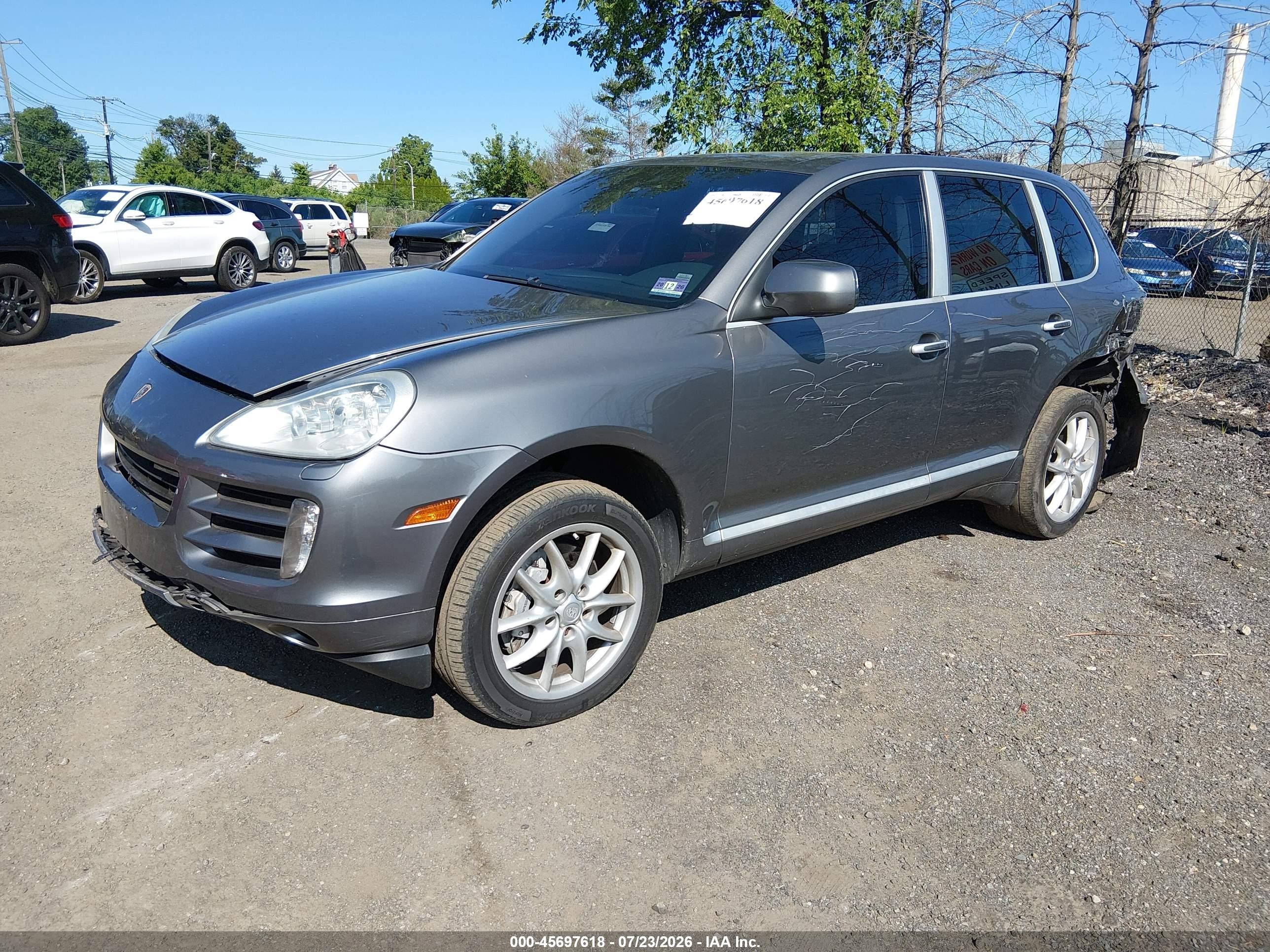 2010 Porsche Cayenne S Серый vin: WP1AB2AP5ALA50865