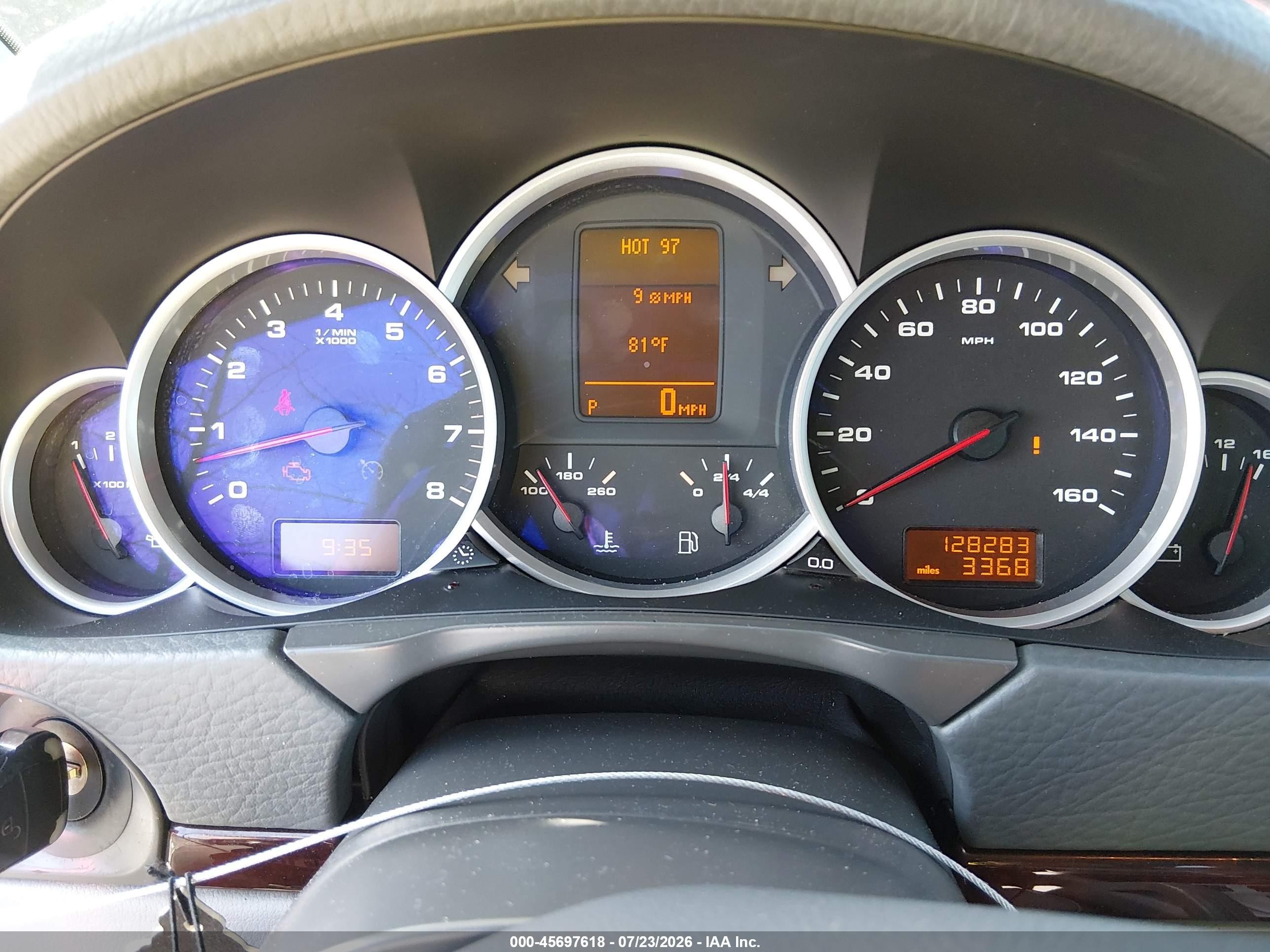 2010 Porsche Cayenne S Серый vin: WP1AB2AP5ALA50865