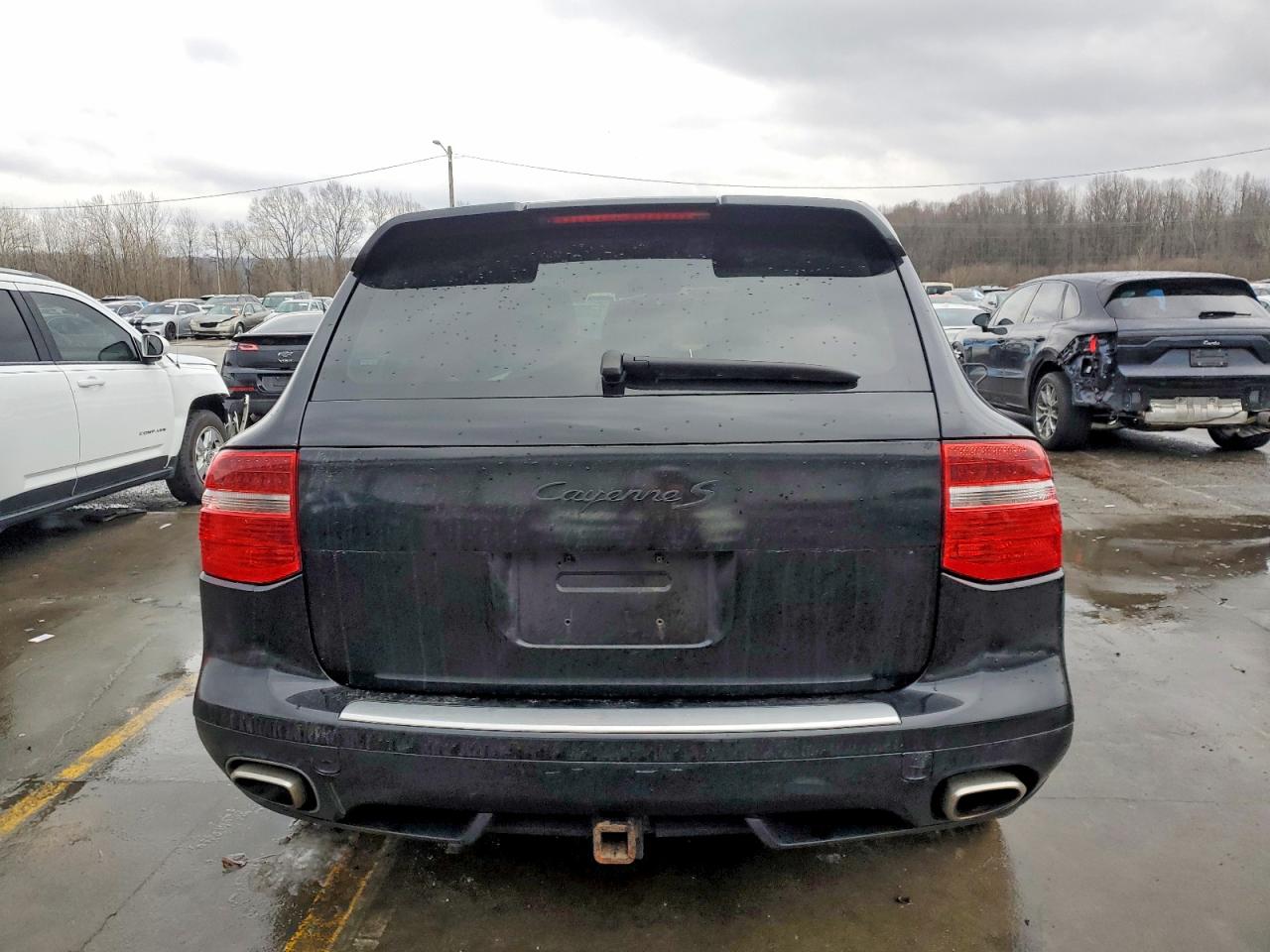 2010 Porsche Cayenne S Black vin: WP1AB2APXALA50277