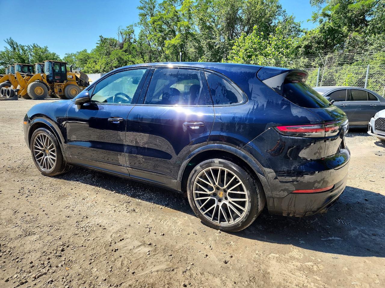2022 Porsche Cayenne S Blue vin: WP1AB2AY7NDA32182