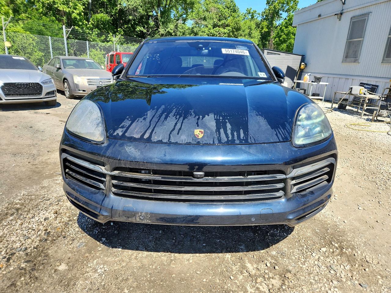2022 Porsche Cayenne S Blue vin: WP1AB2AY7NDA32182