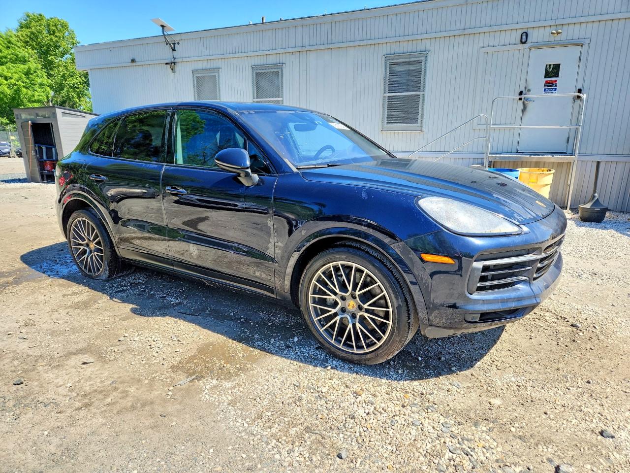 2022 Porsche Cayenne S Blue vin: WP1AB2AY7NDA32182