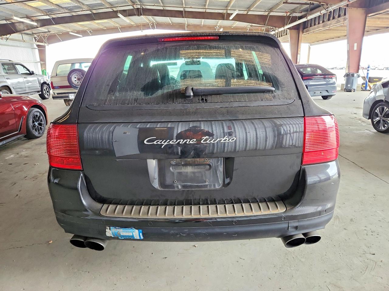2005 Porsche Cayenne Turbo Black vin: WP1AC29P05LA91959