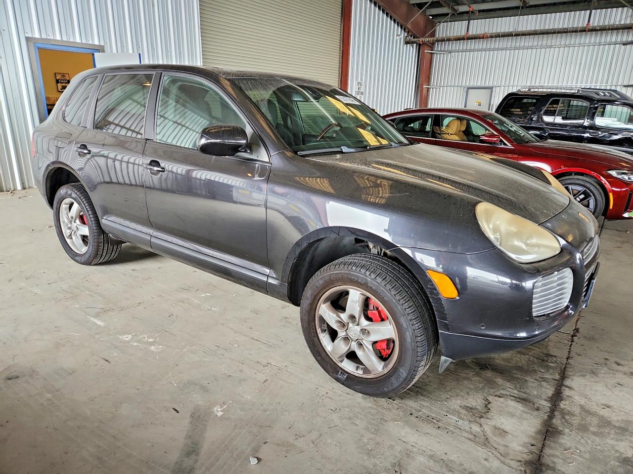 2005 Porsche Cayenne Turbo Black vin: WP1AC29P05LA91959