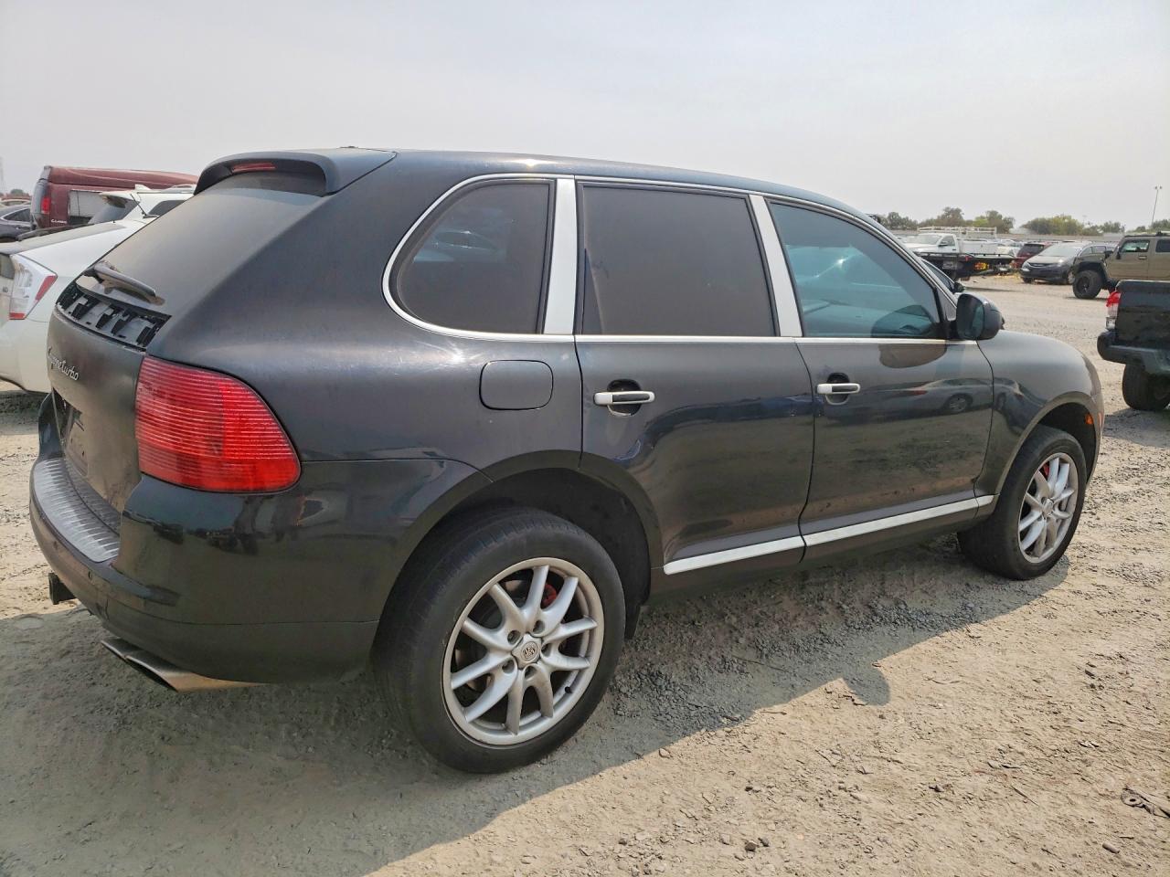 2004 Porsche Cayenne Turbo Black vin: WP1AC29P14LA90138