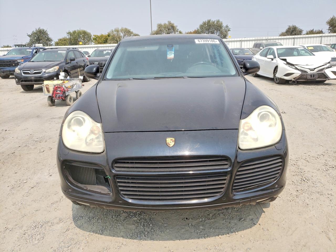 2004 Porsche Cayenne Turbo Black vin: WP1AC29P14LA90138