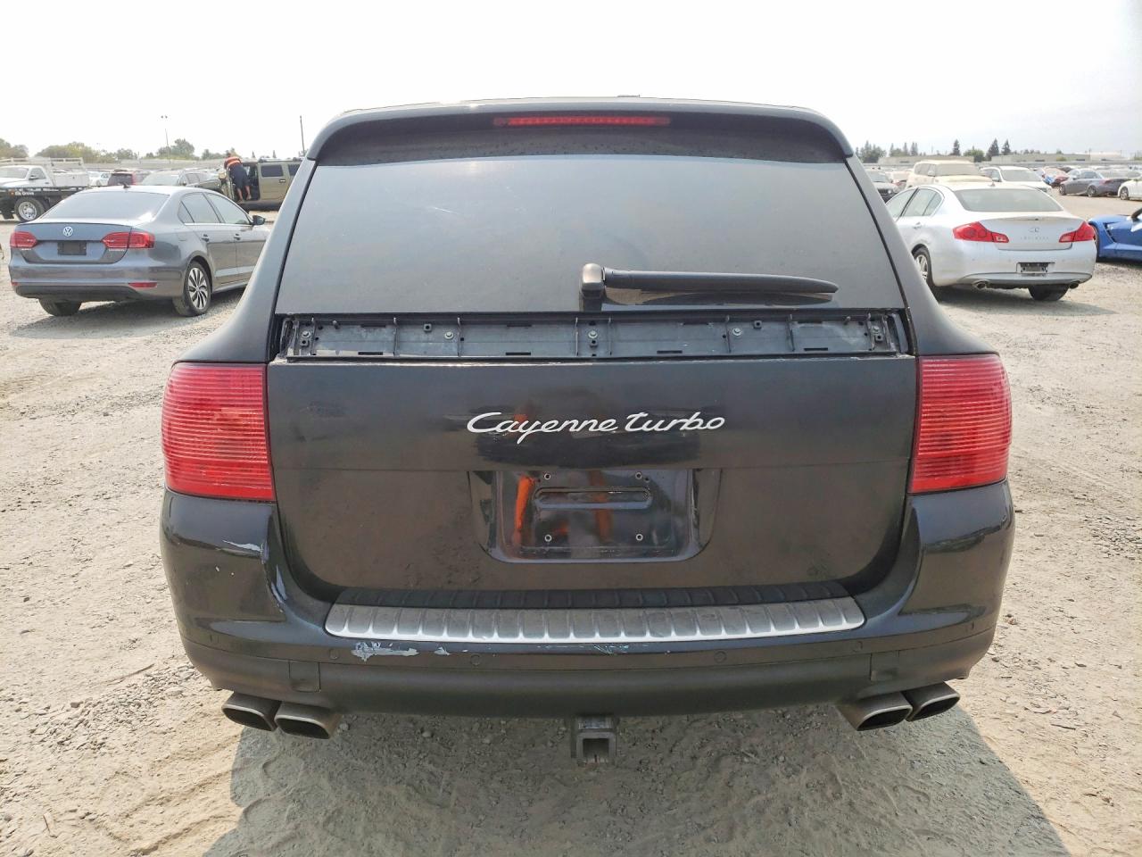 2004 Porsche Cayenne Turbo Black vin: WP1AC29P14LA90138