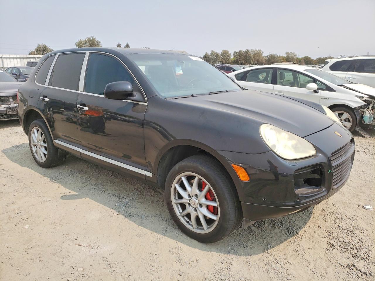 2004 Porsche Cayenne Turbo Black vin: WP1AC29P14LA90138