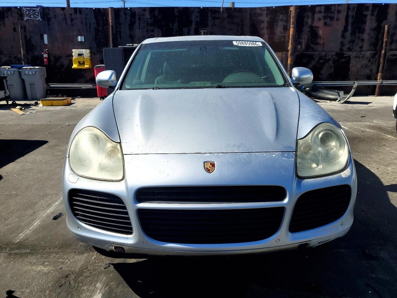 2004 Porsche Cayenne Turbo Silver vin: WP1AC29P24LA90133