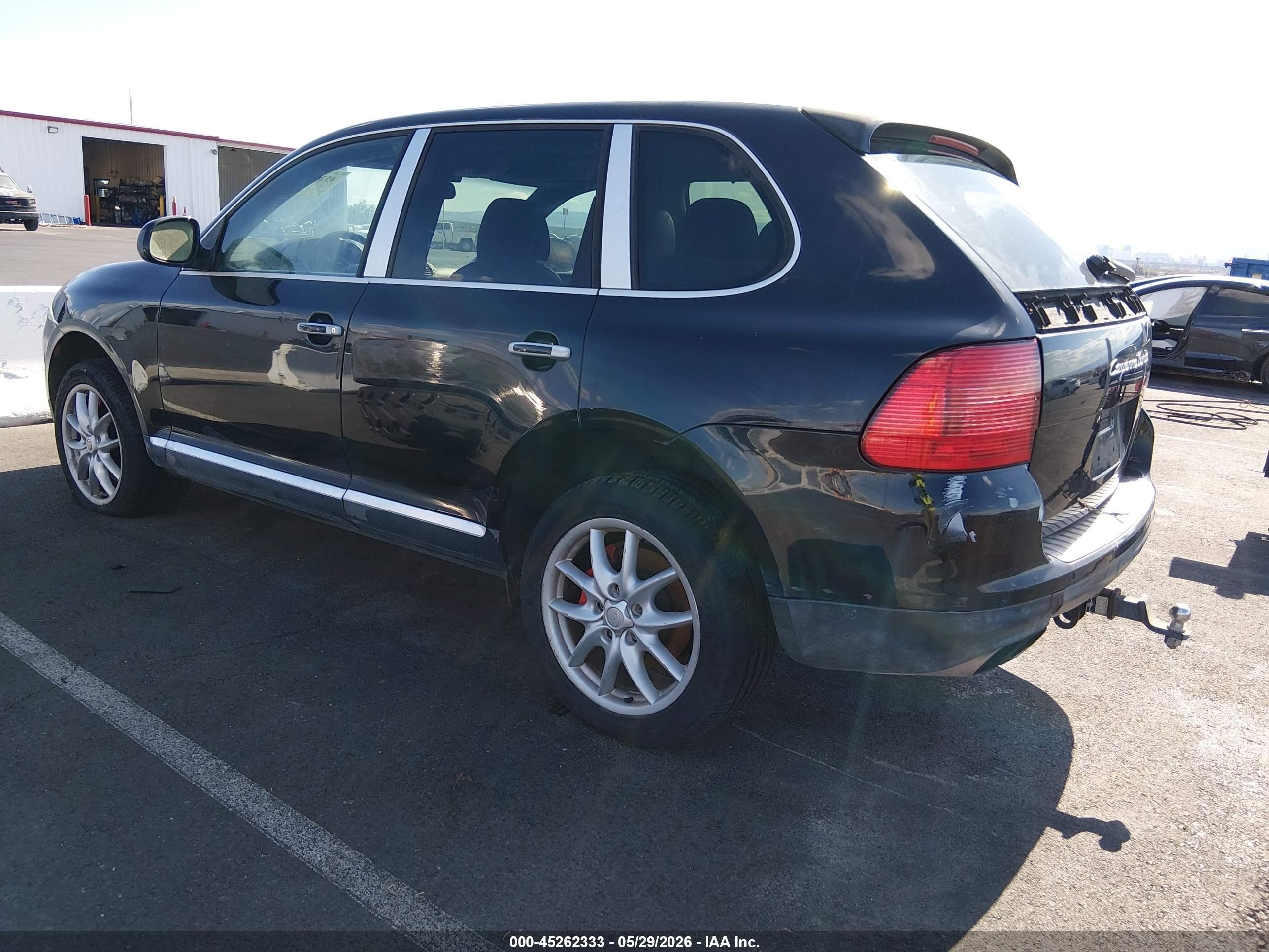 2004 Porsche Cayenne Turbo Black vin: WP1AC29P24LA92562