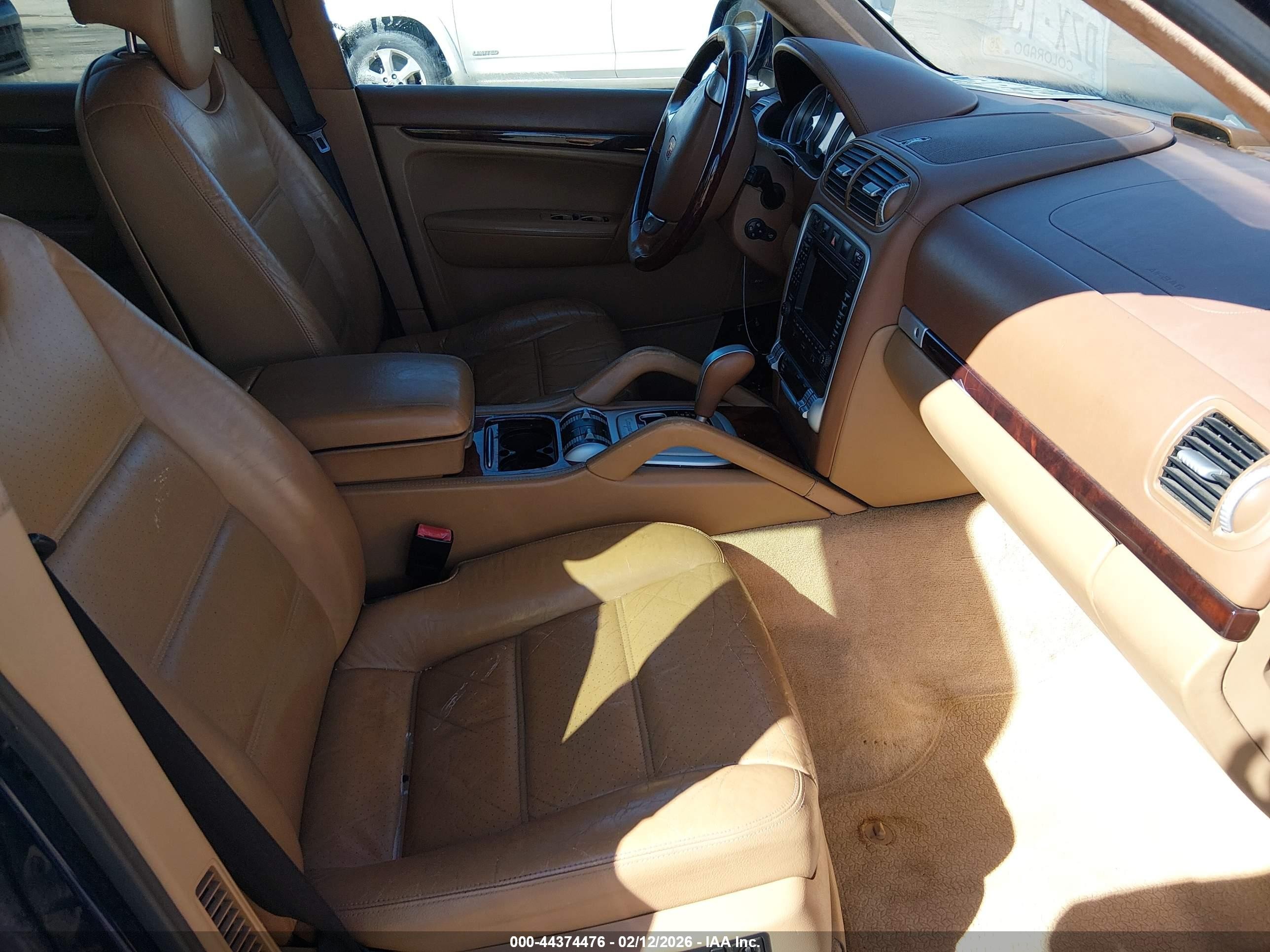 2004 Porsche Cayenne Turbo Blue vin: WP1AC29P34LA94689