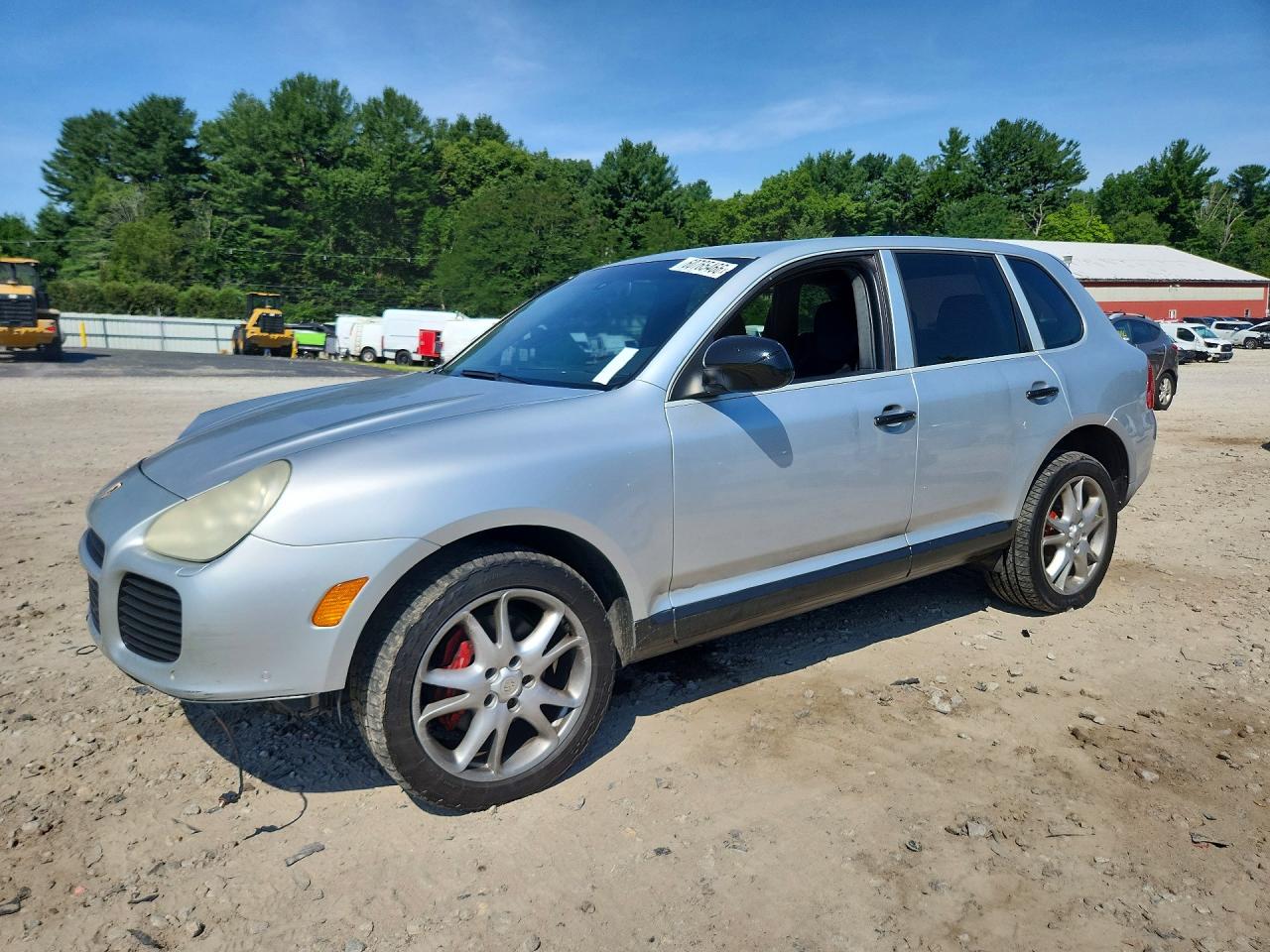 2005 Porsche Cayenne Turbo Silver vin: WP1AC29P35LA90577