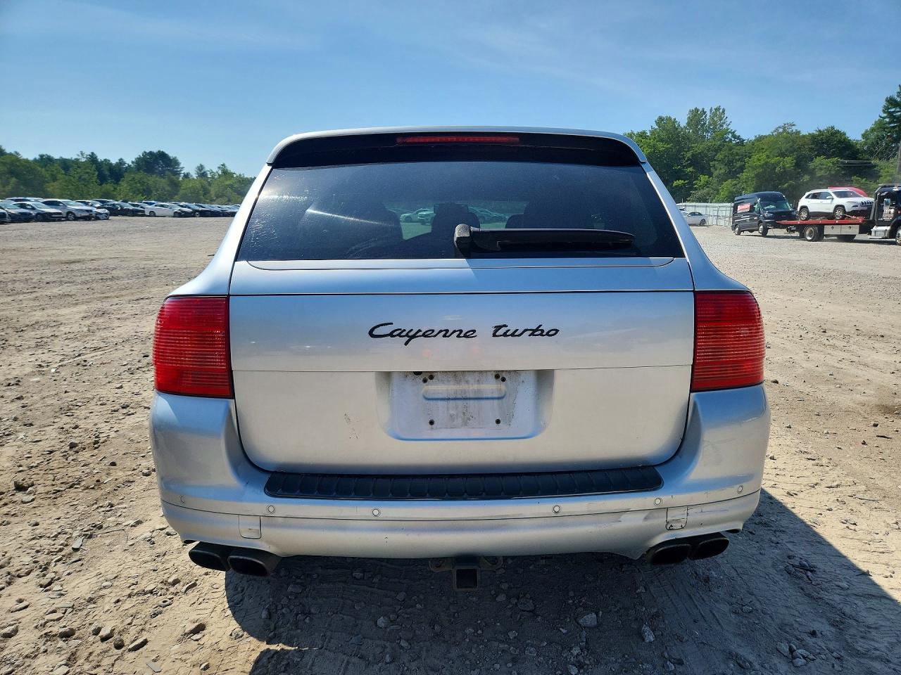 2005 Porsche Cayenne Turbo Silver vin: WP1AC29P35LA90577