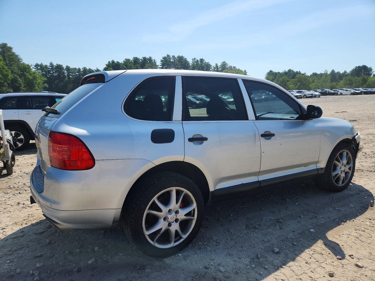 2005 Porsche Cayenne Turbo Silver vin: WP1AC29P35LA90577