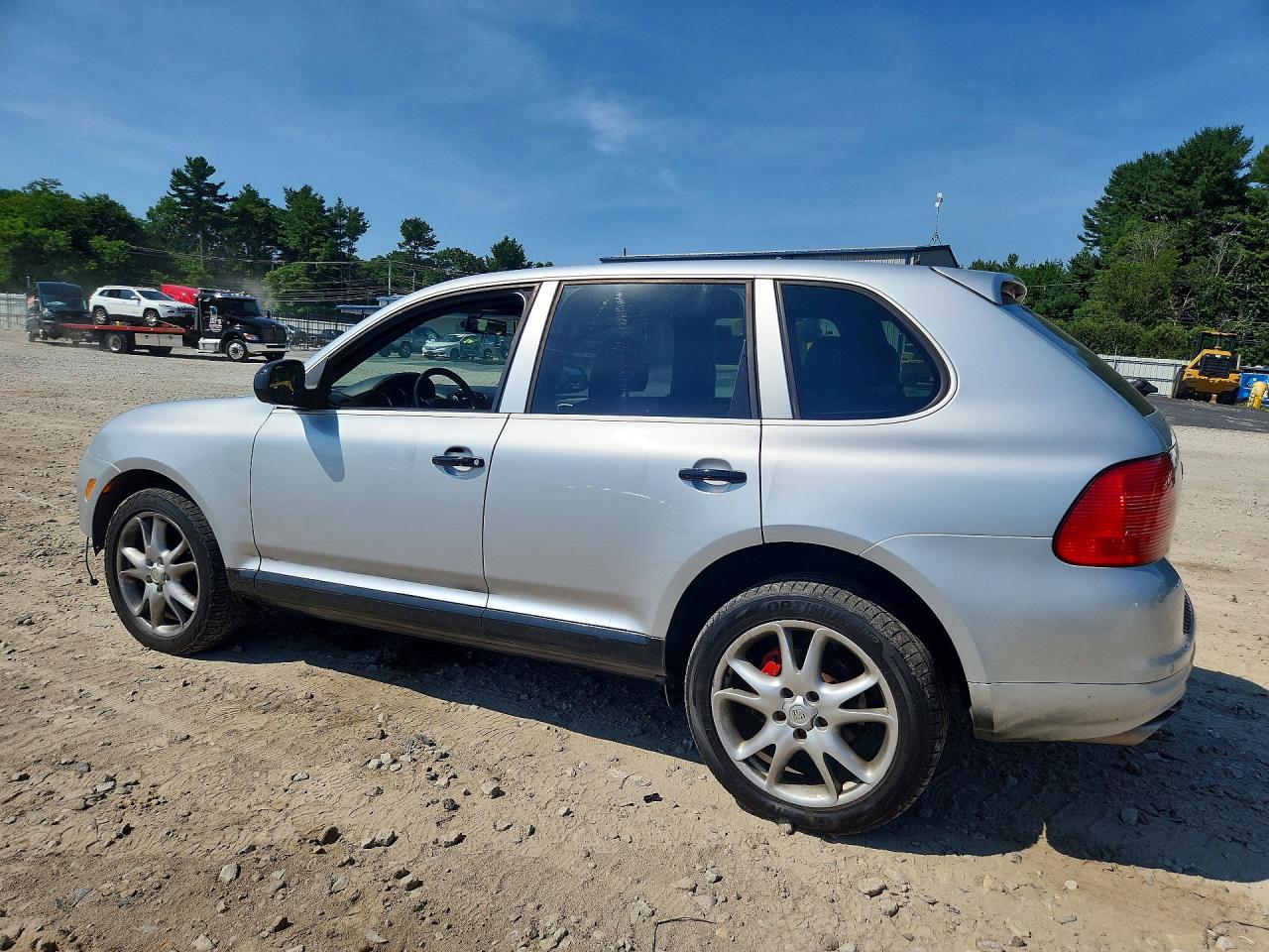2005 Porsche Cayenne Turbo Silver vin: WP1AC29P35LA90577
