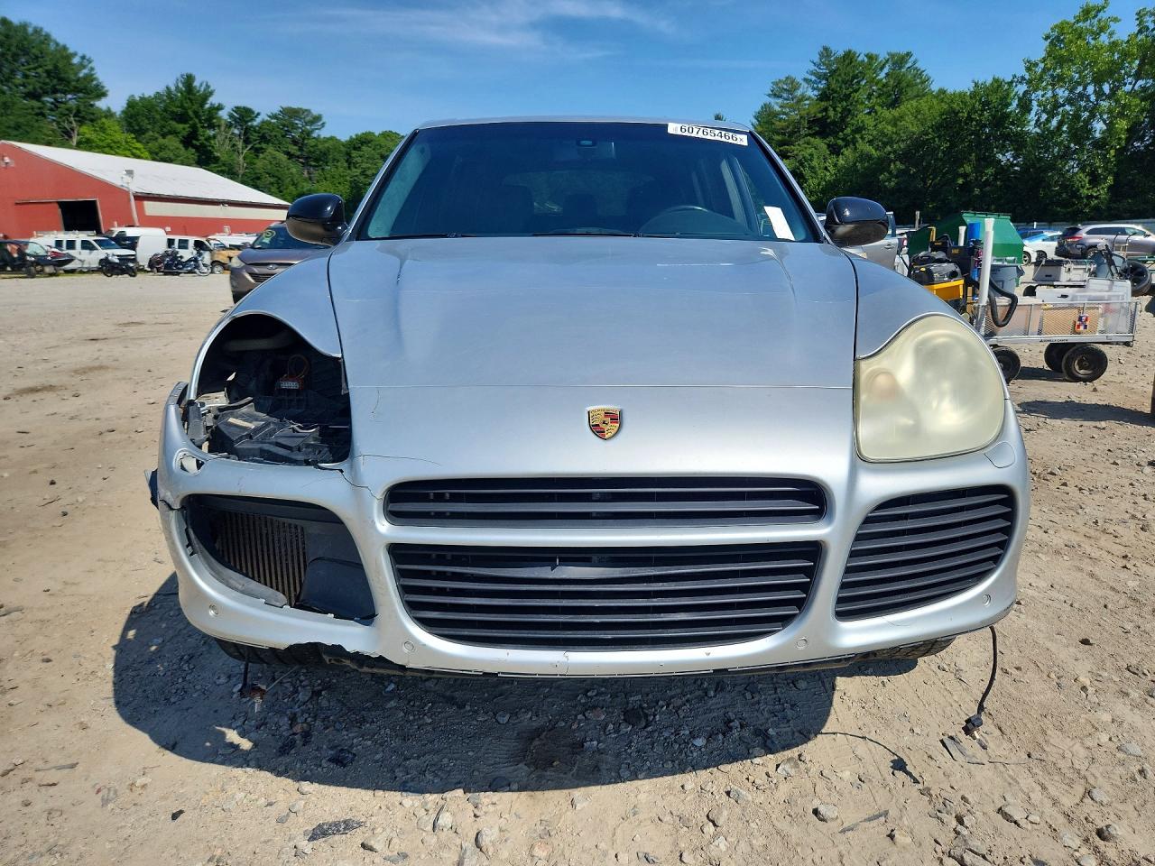 2005 Porsche Cayenne Turbo Silver vin: WP1AC29P35LA90577