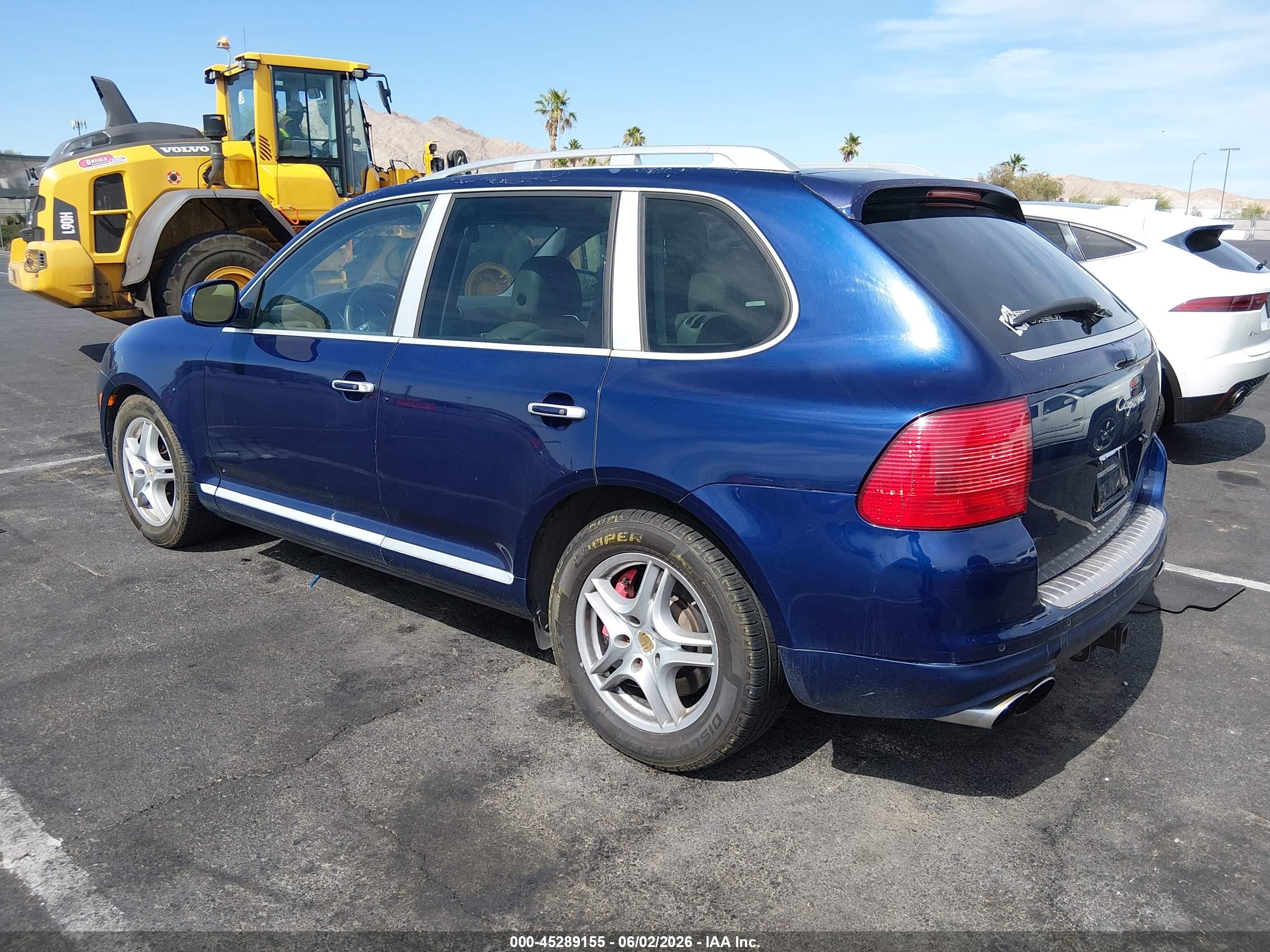 2006 Porsche Cayenne Turbo/turbo S Фиолетовый vin: WP1AC29P56LA92042