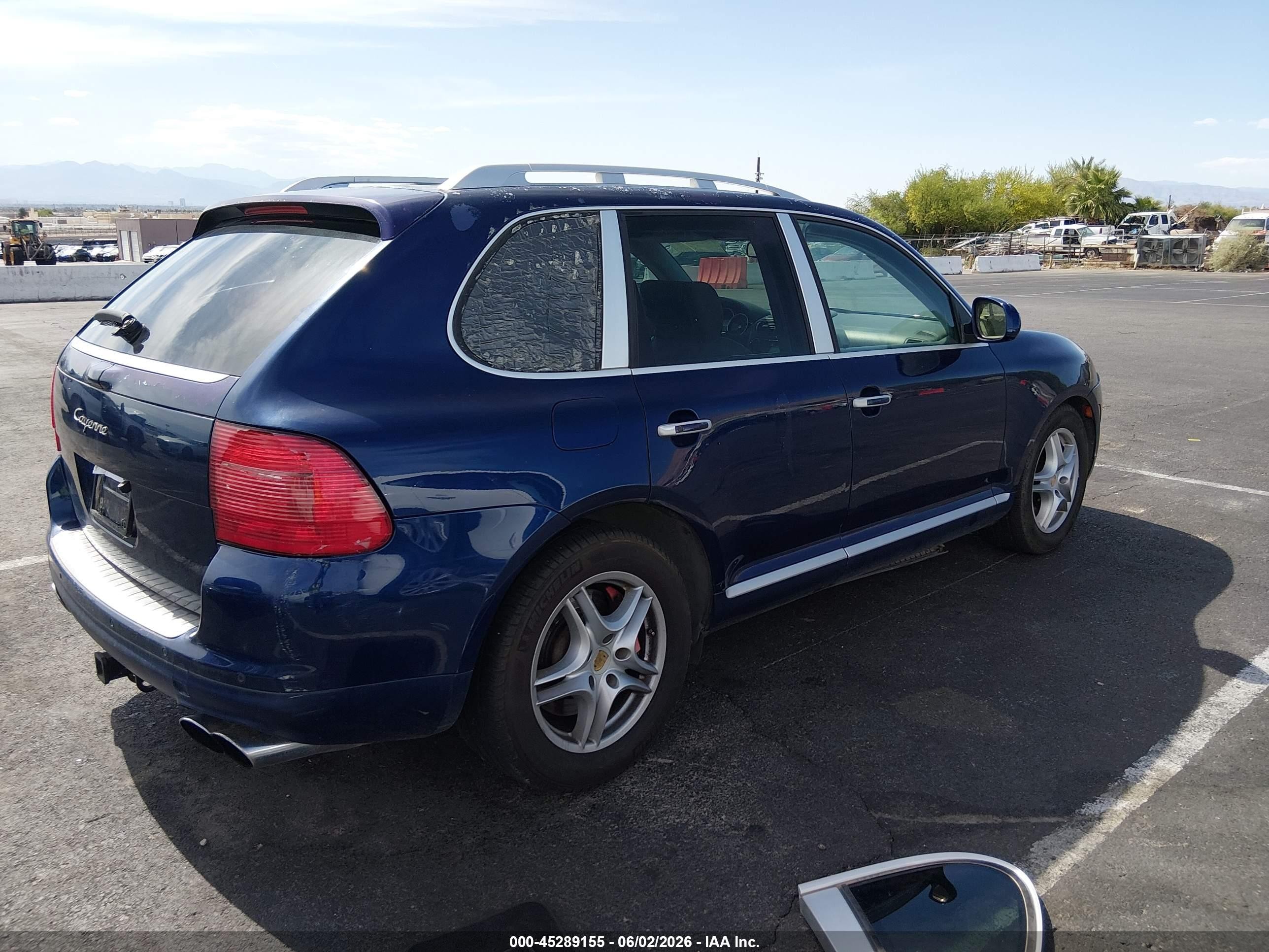 2006 Porsche Cayenne Turbo/turbo S Фиолетовый vin: WP1AC29P56LA92042