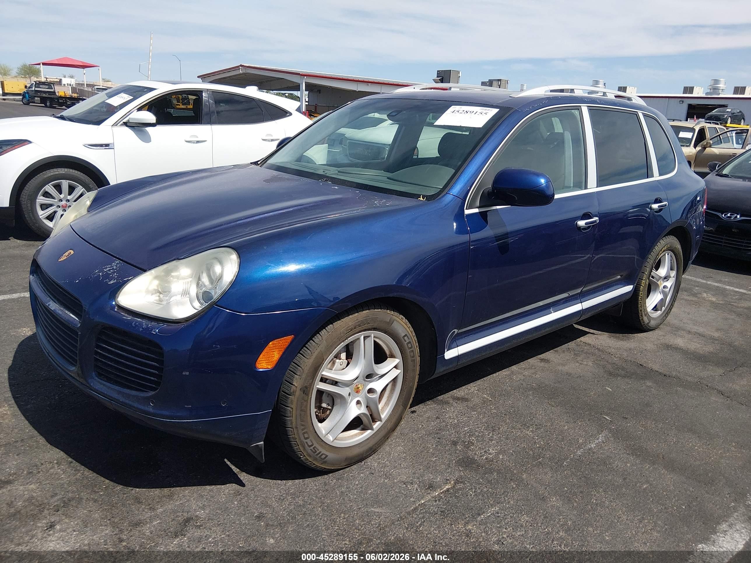 2006 Porsche Cayenne Turbo/turbo S Фиолетовый vin: WP1AC29P56LA92042
