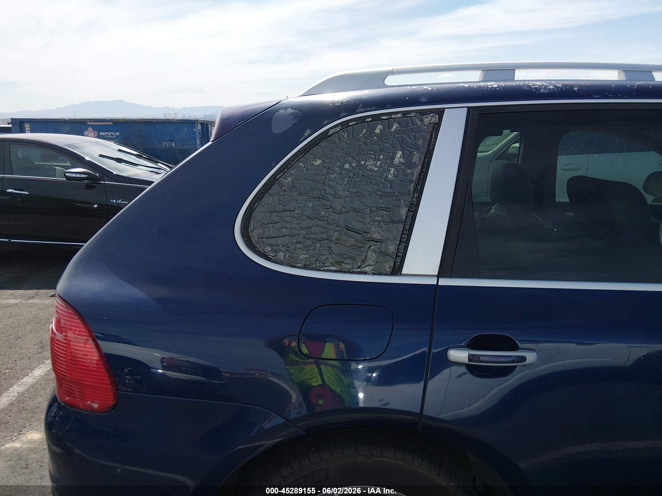 2006 Porsche Cayenne Turbo/turbo S Фиолетовый vin: WP1AC29P56LA92042