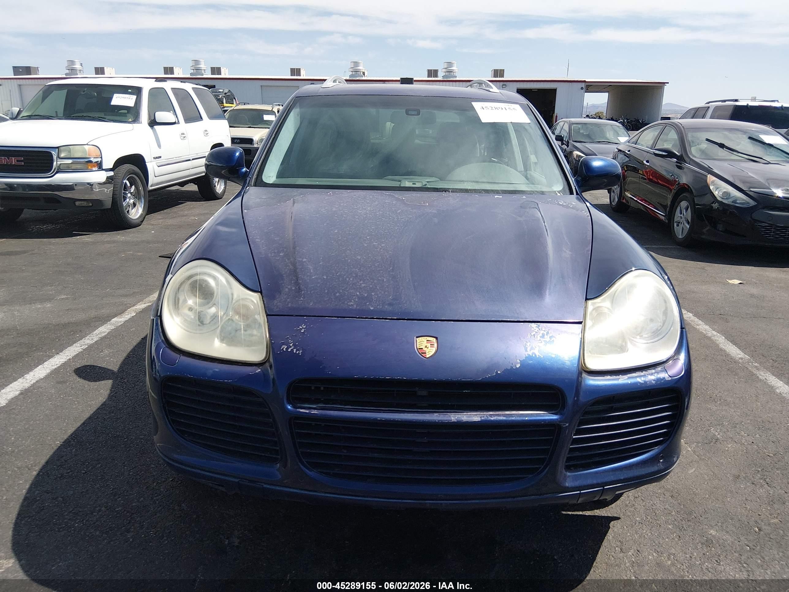 2006 Porsche Cayenne Turbo/turbo S Фиолетовый vin: WP1AC29P56LA92042