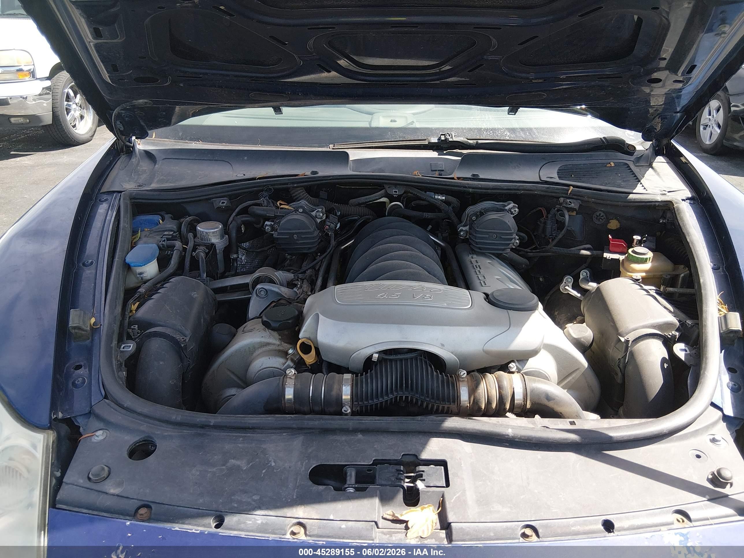 2006 Porsche Cayenne Turbo/turbo S Фиолетовый vin: WP1AC29P56LA92042
