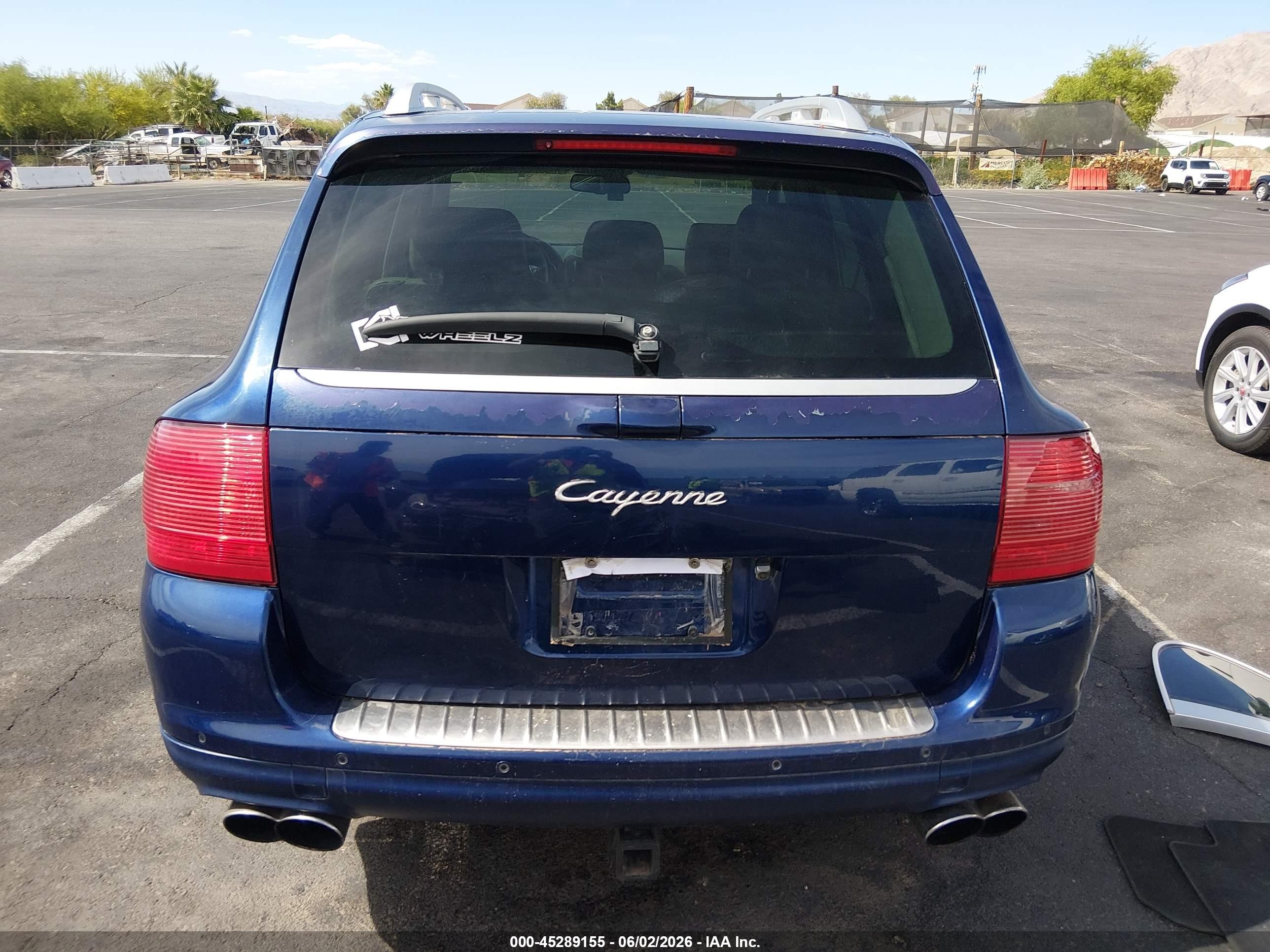 2006 Porsche Cayenne Turbo/turbo S Фиолетовый vin: WP1AC29P56LA92042