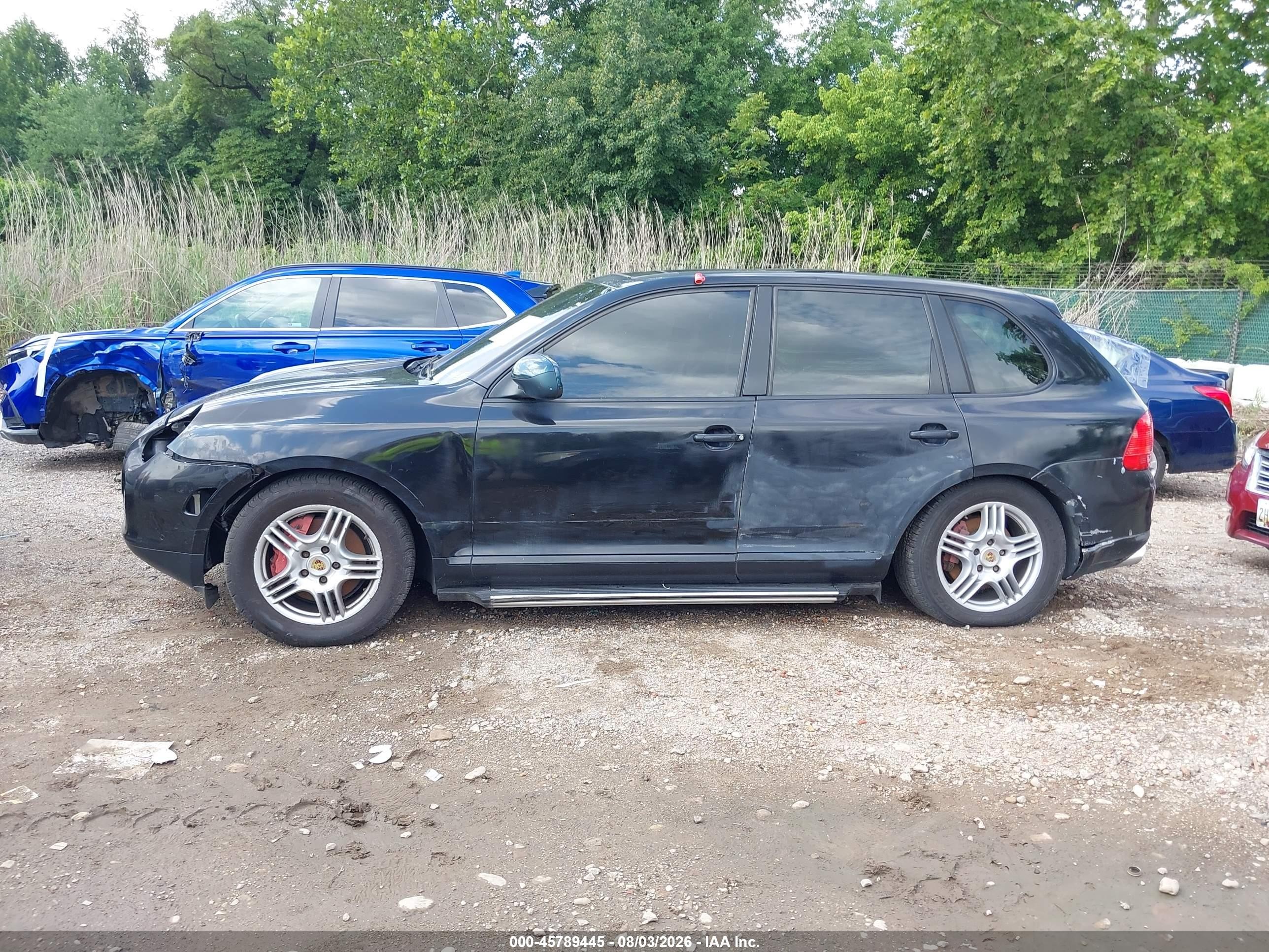 2005 Porsche Cayenne Turbo Black vin: WP1AC29P65LA91853
