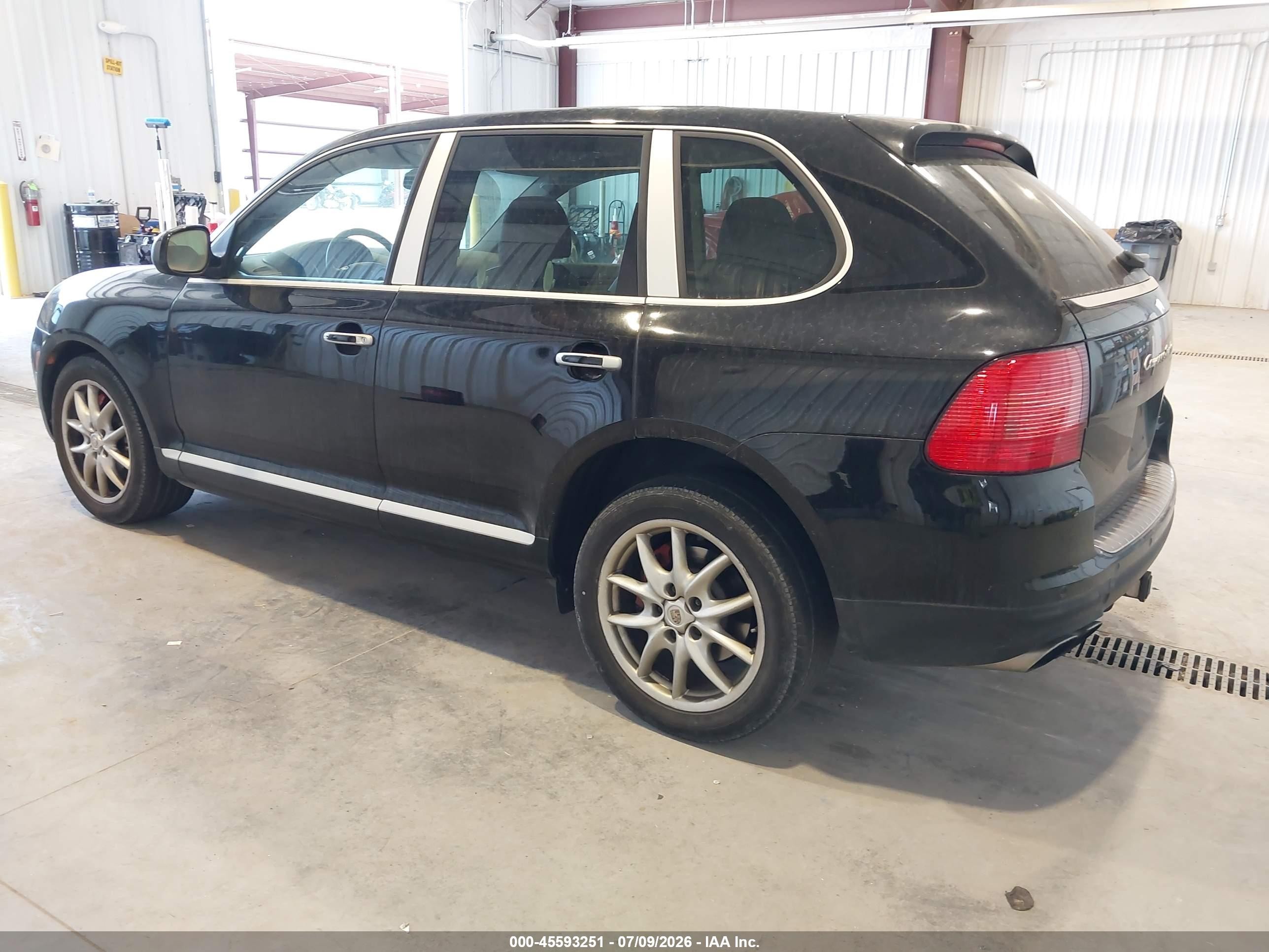2004 Porsche Cayenne Turbo Черный vin: WP1AC29P74LA93173