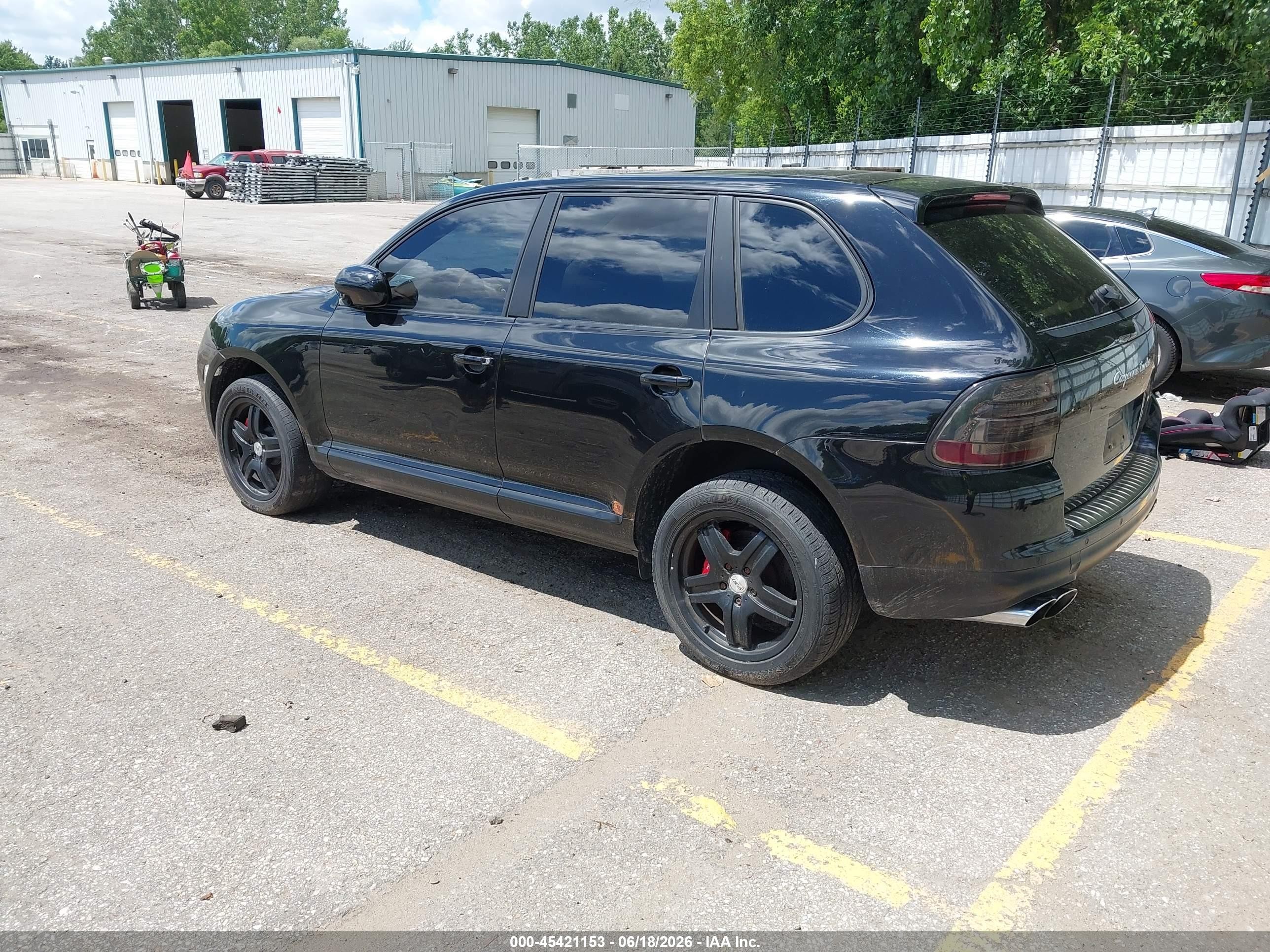 2006 Porsche Cayenne Turbo/turbo S Black vin: WP1AC29P76LA90597