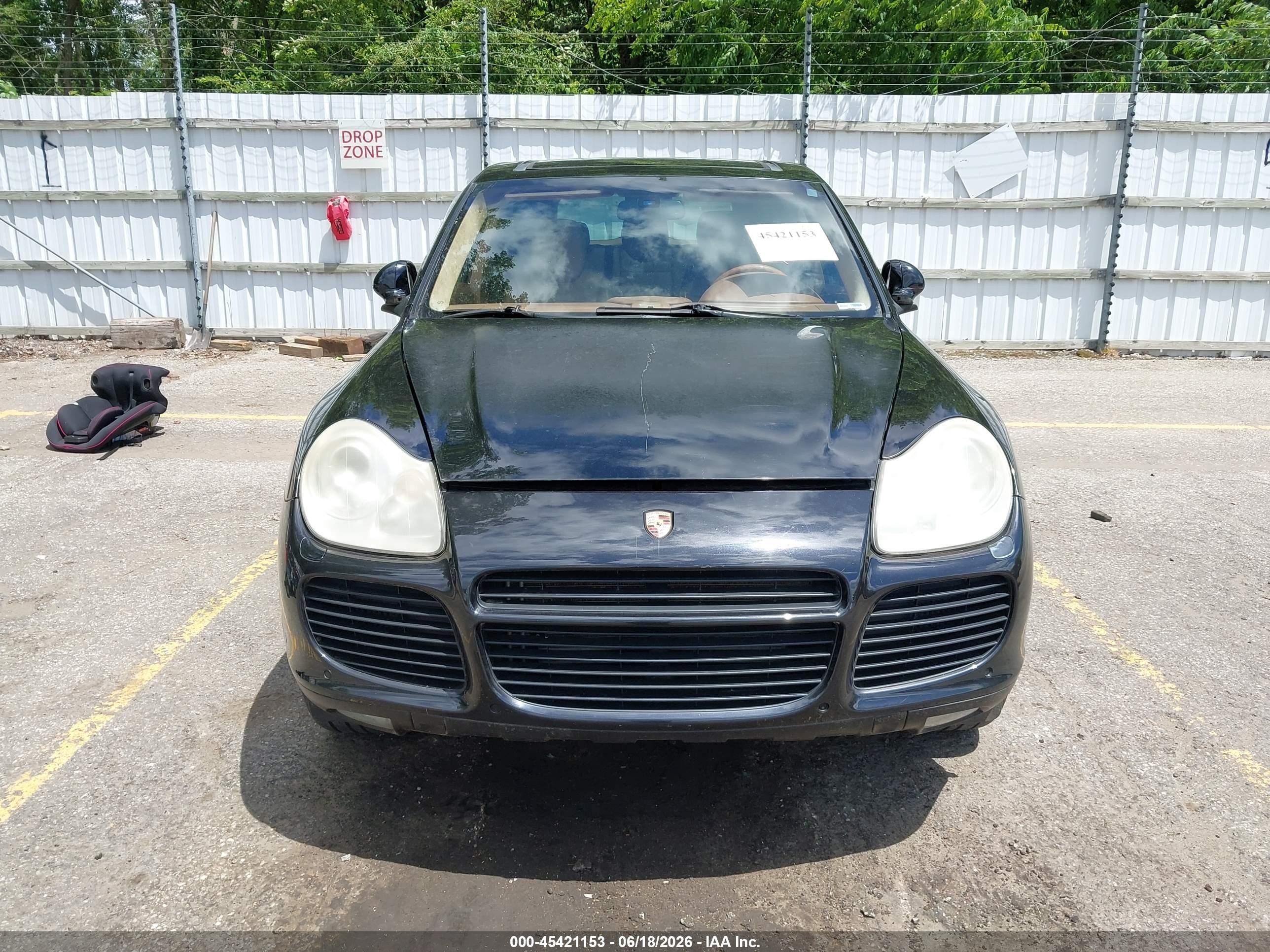 2006 Porsche Cayenne Turbo/turbo S Black vin: WP1AC29P76LA90597