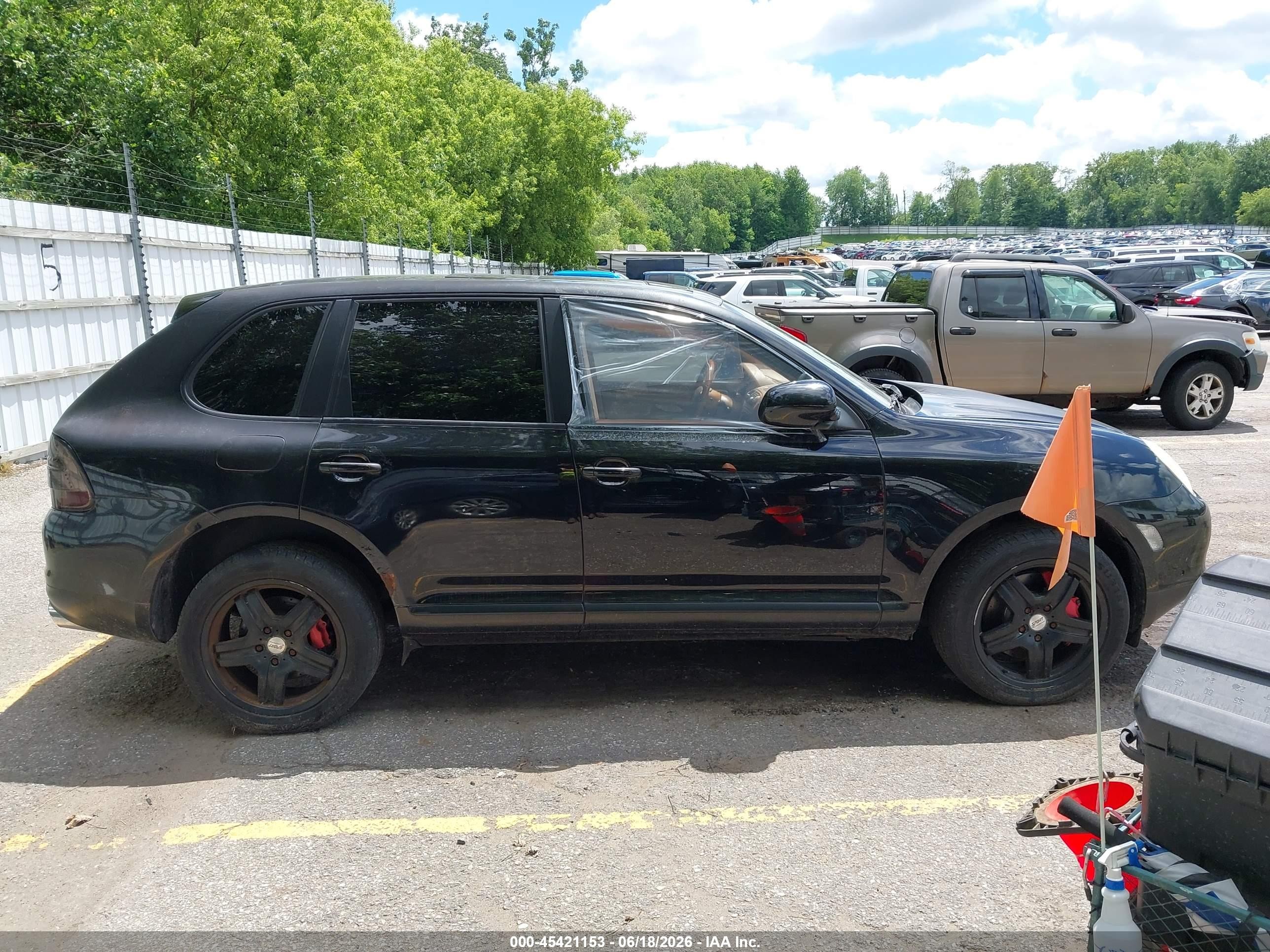 2006 Porsche Cayenne Turbo/turbo S Black vin: WP1AC29P76LA90597