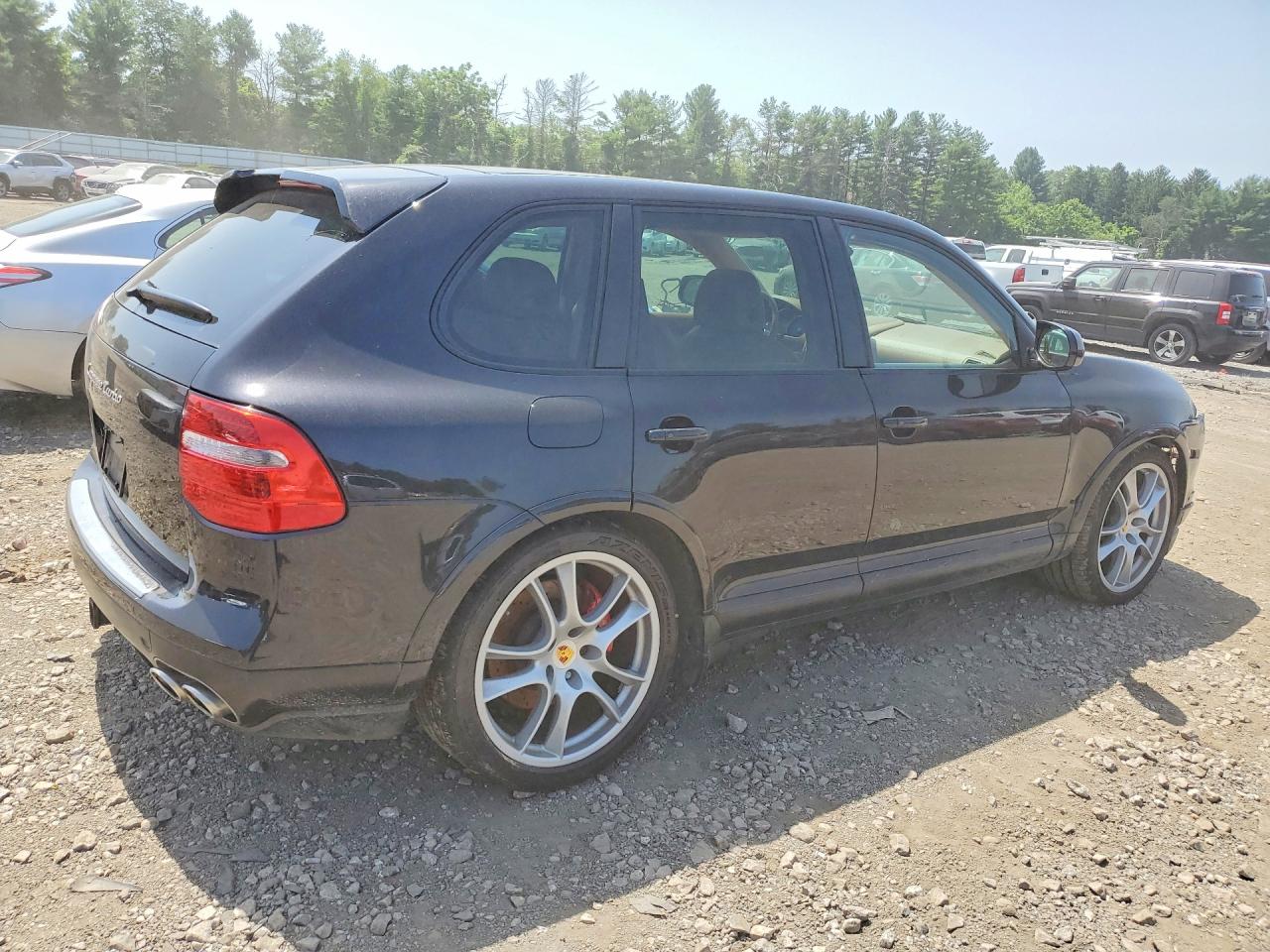 2008 Porsche Cayenne Turbo Black vin: WP1AC29P88LA90174
