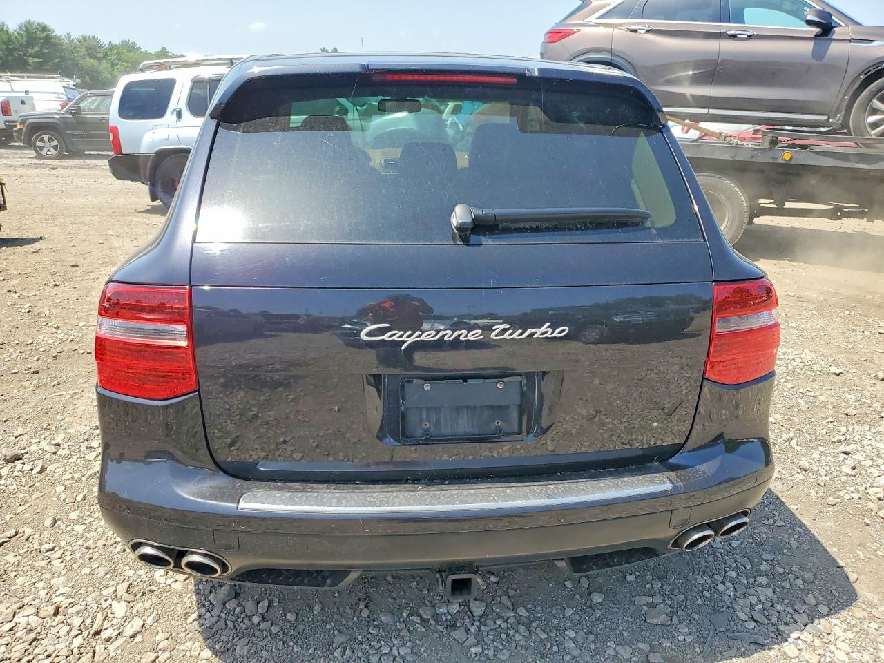 2008 Porsche Cayenne Turbo Black vin: WP1AC29P88LA90174