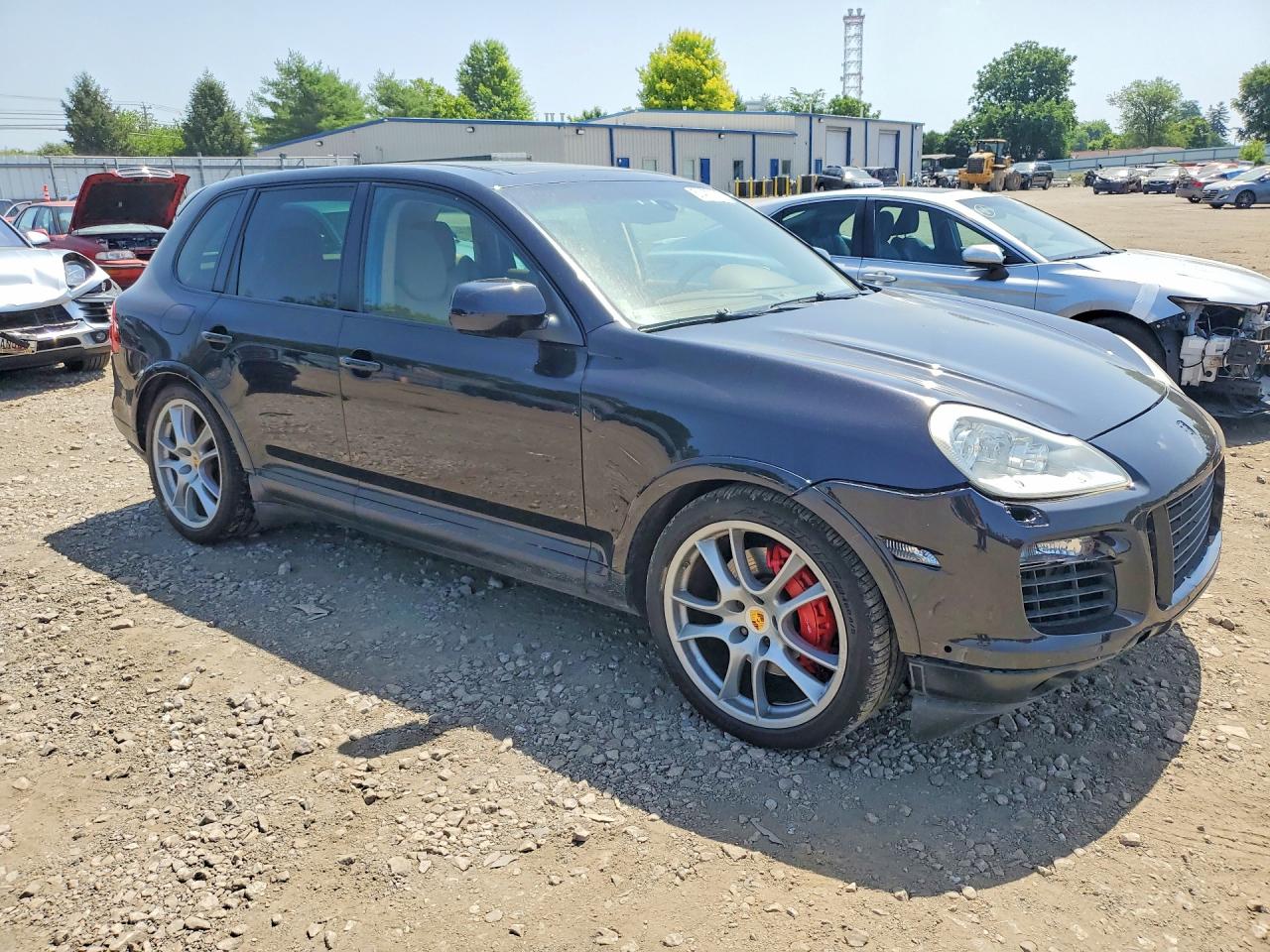 2008 Porsche Cayenne Turbo Black vin: WP1AC29P88LA90174