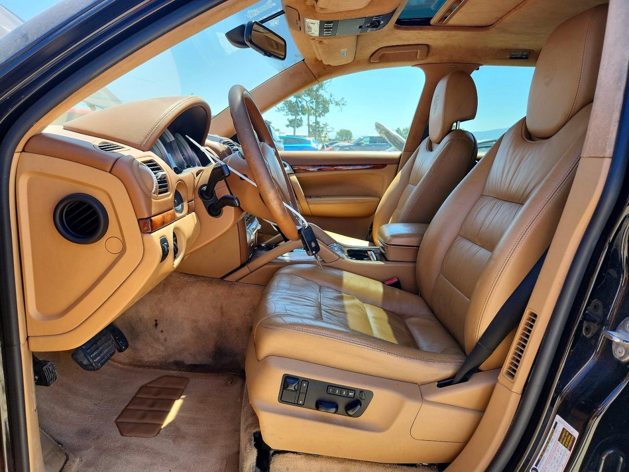 2006 Porsche Cayenne Turbo Черный vin: WP1AC29P96LA92397