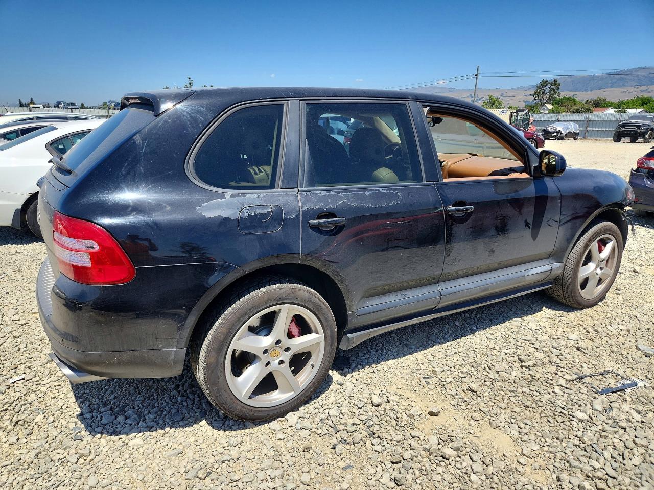 2006 Porsche Cayenne Turbo Черный vin: WP1AC29P96LA92397
