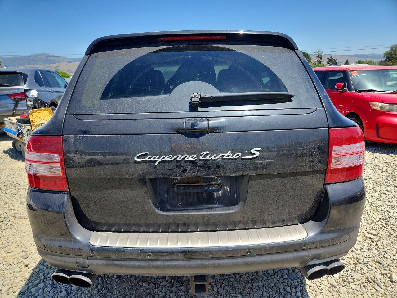 2006 Porsche Cayenne Turbo Черный vin: WP1AC29P96LA92397